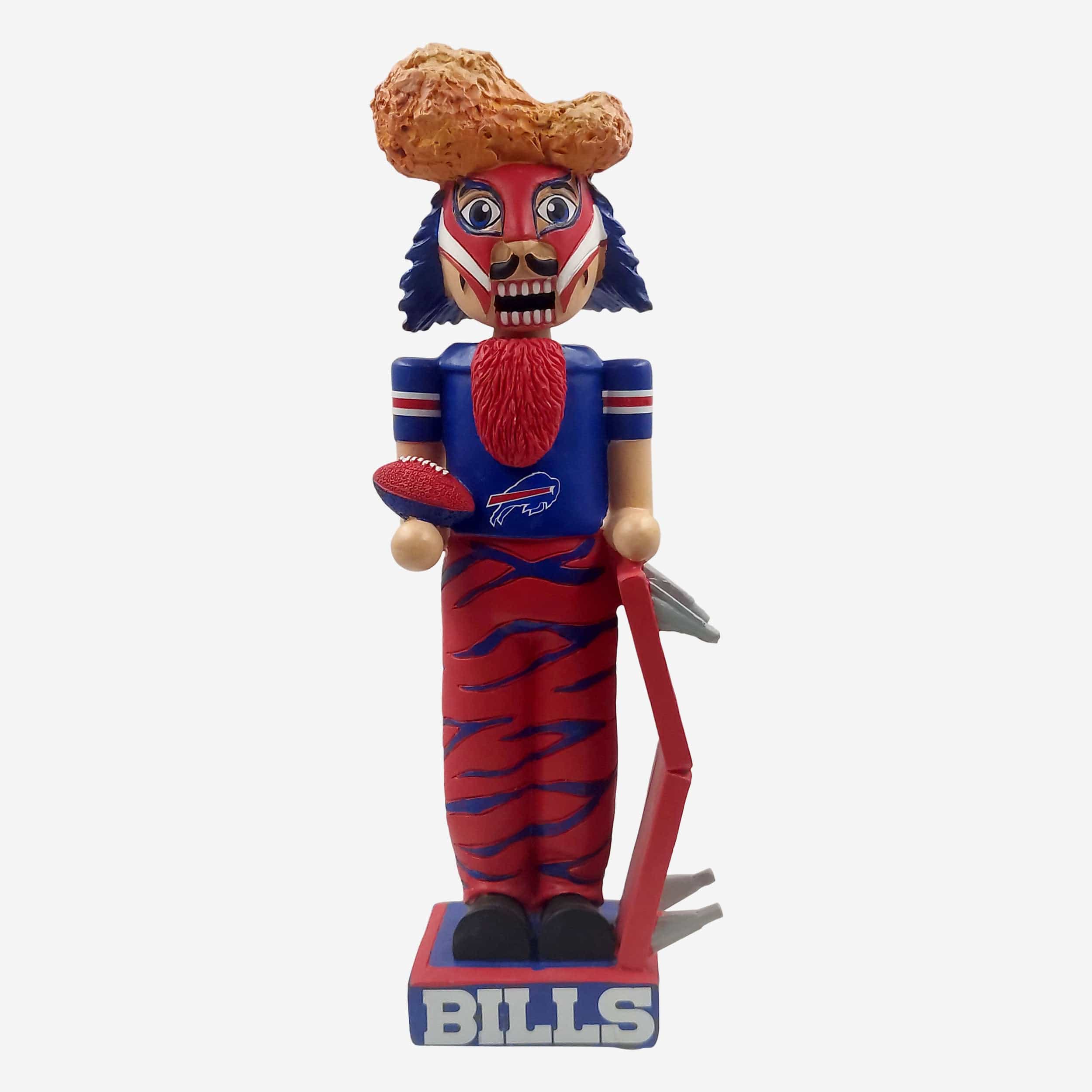 Buffalo Bills Thematic Nutcracker Bobblehead