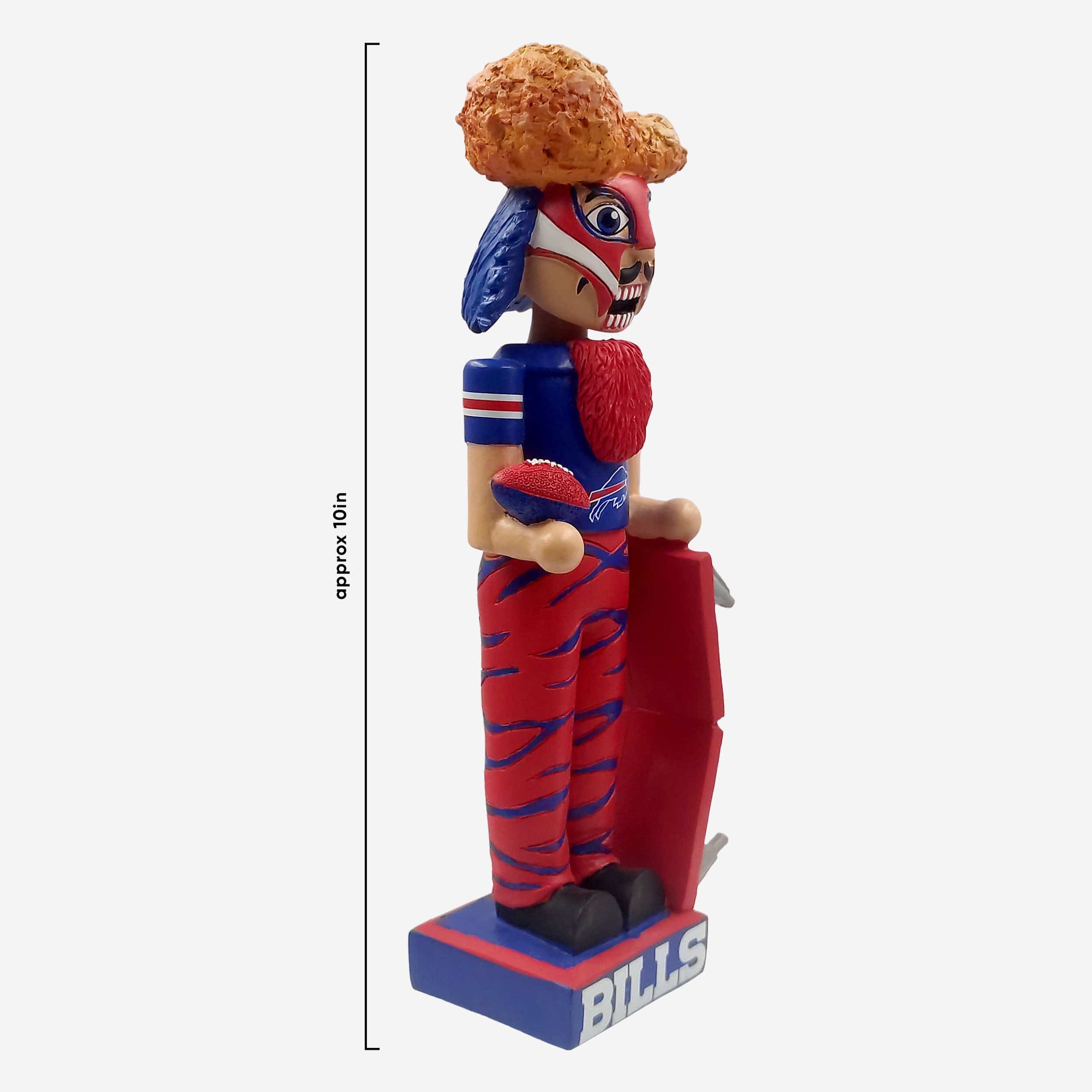 Buffalo Bills Thematic Nutcracker Bobblehead - Image 3