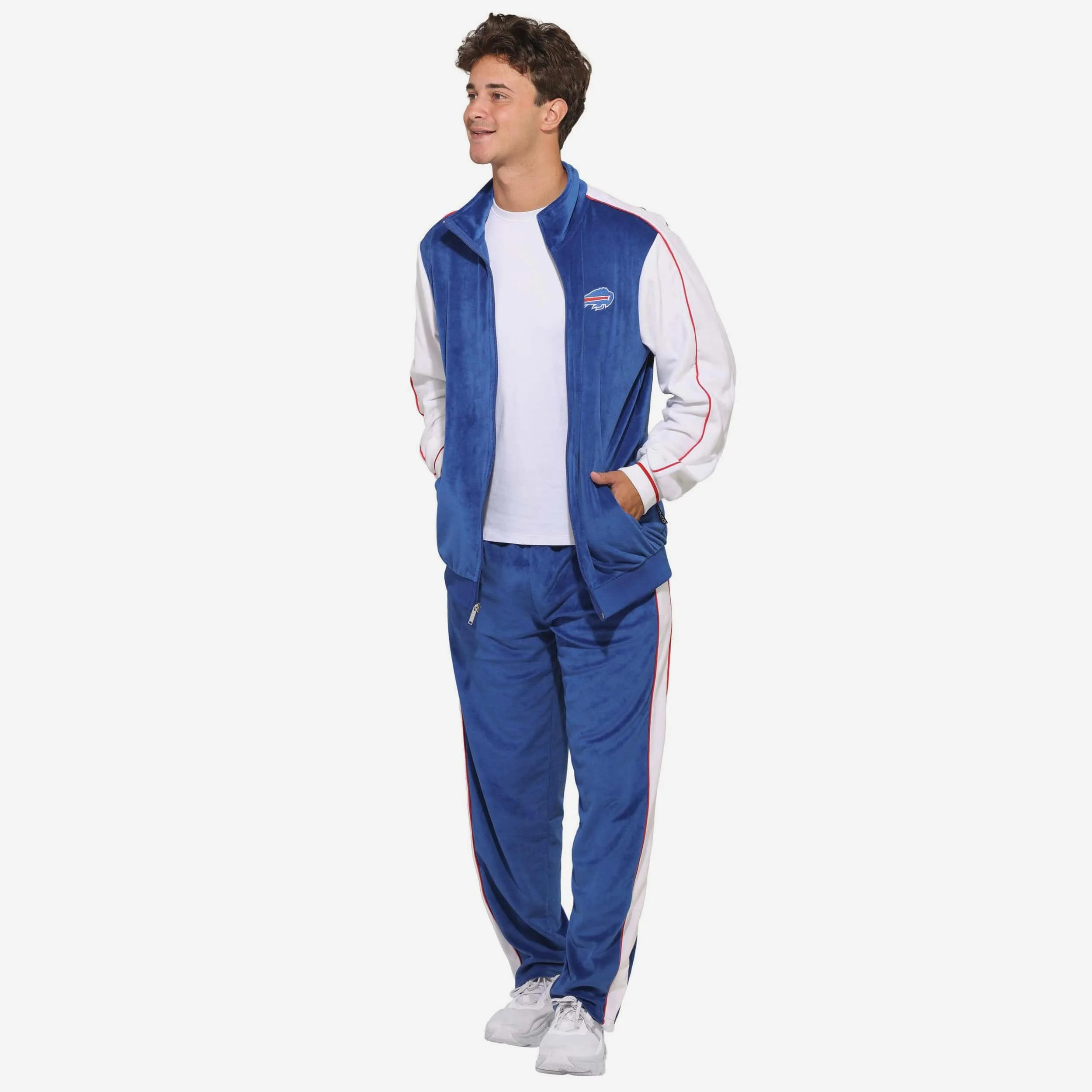 Buffalo Bills Two Tone Velour Pants - Image 5