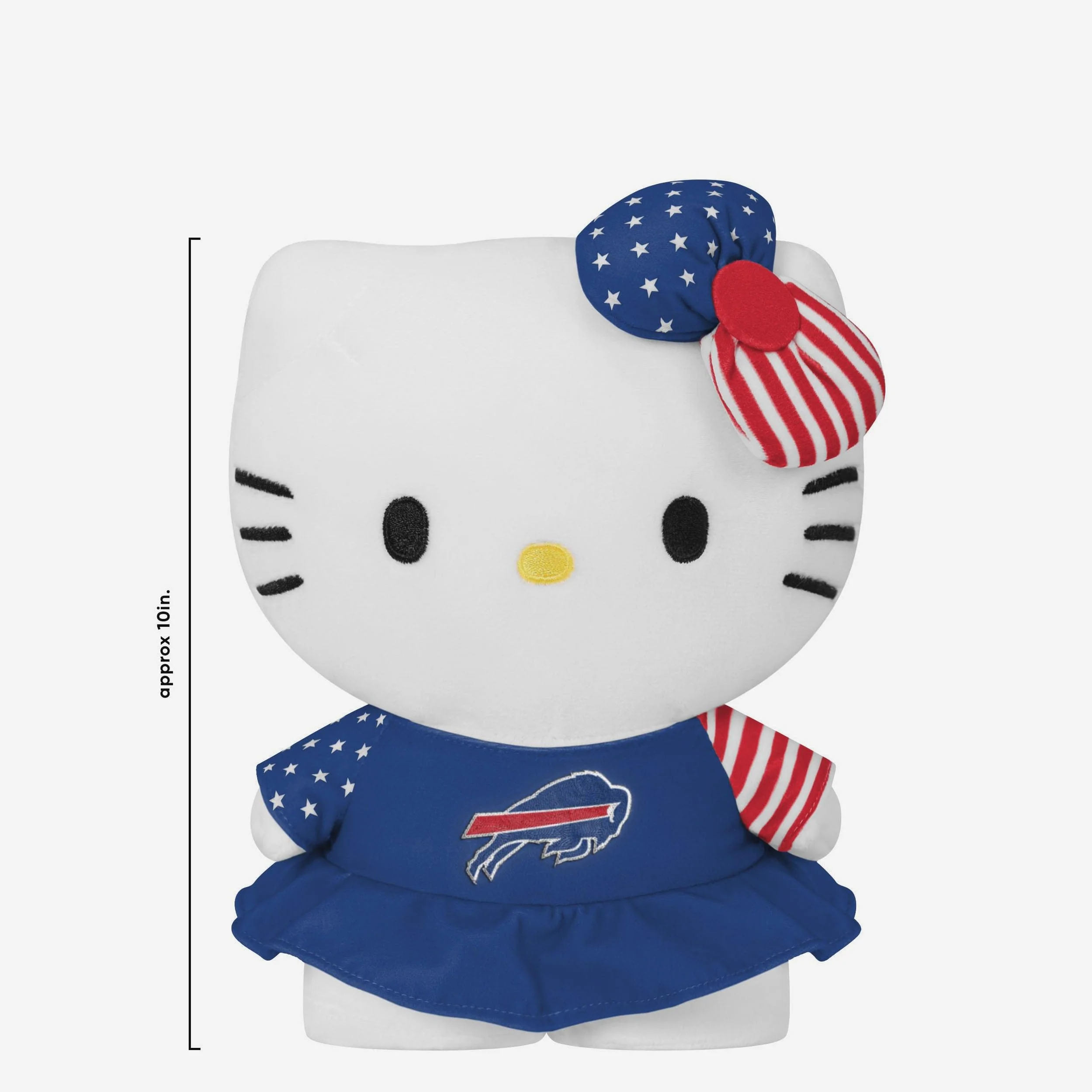Buffalo Bills USA Bow Hello Kitty® Americana Plush - Image 2