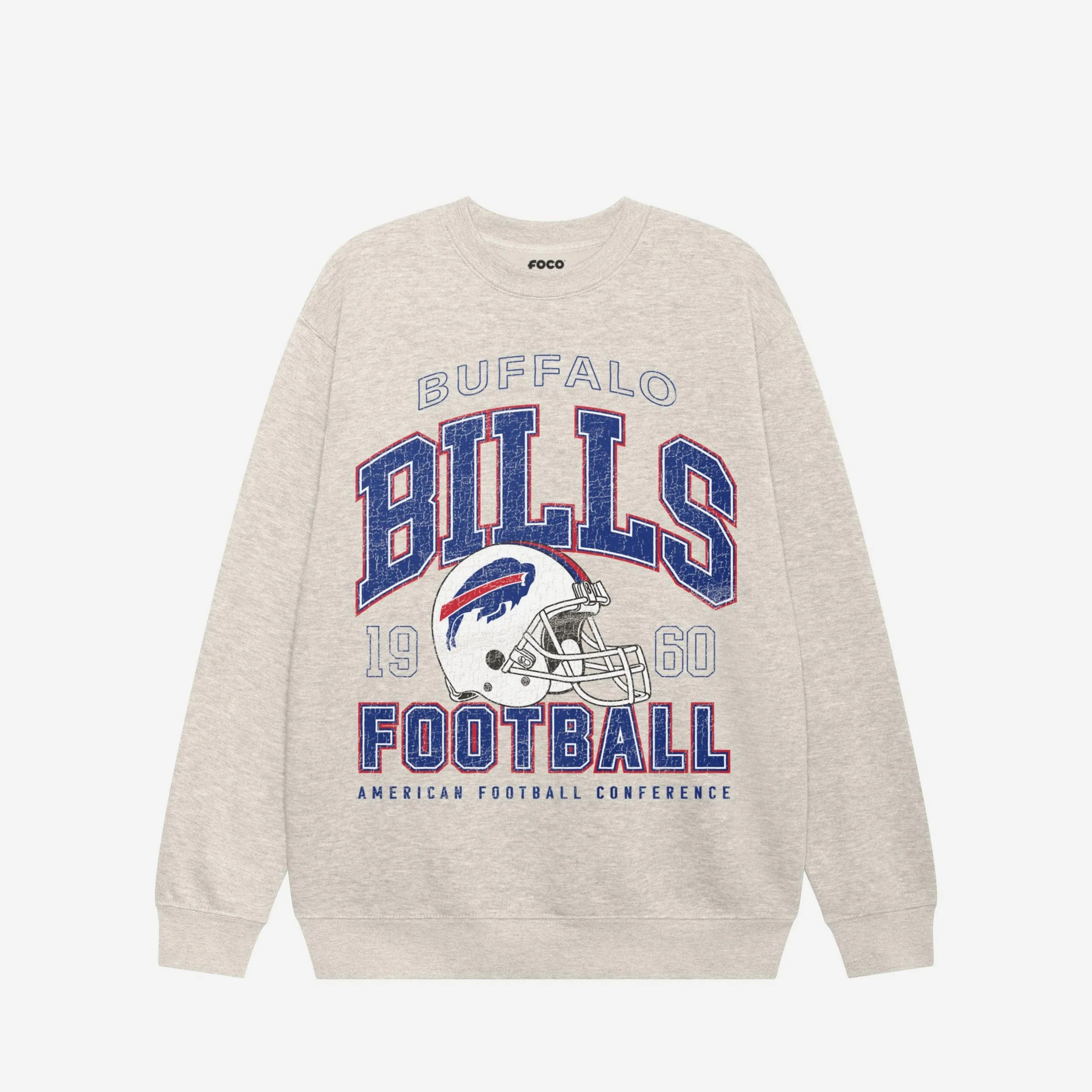 Buffalo Bills Varsity Crew Neck Sweatshirt