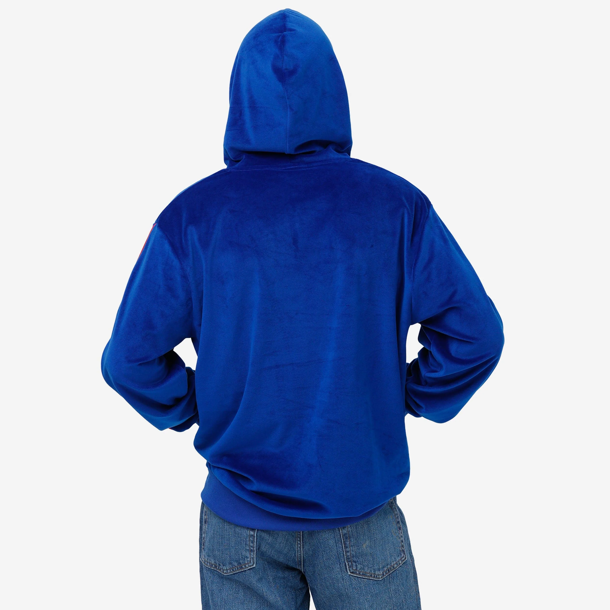 Buffalo Bills Velour Hooded Sweatshirt - Image 2
