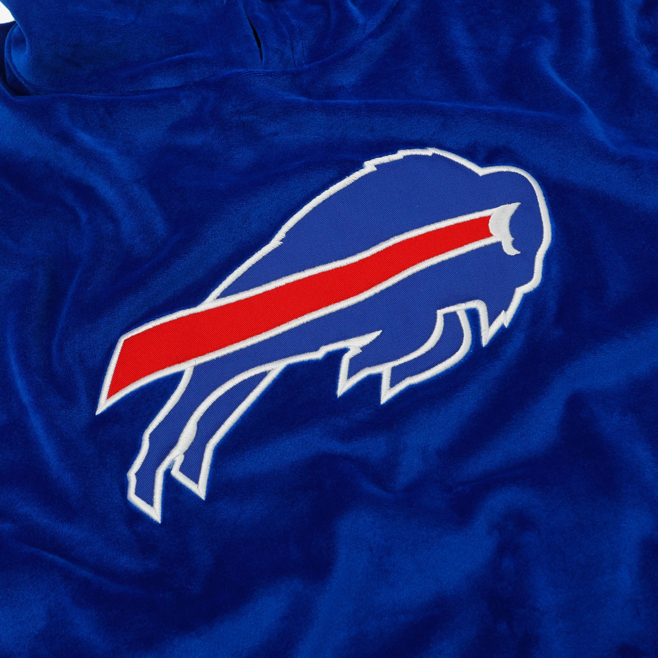 Buffalo Bills Velour Hooded Sweatshirt - Image 4