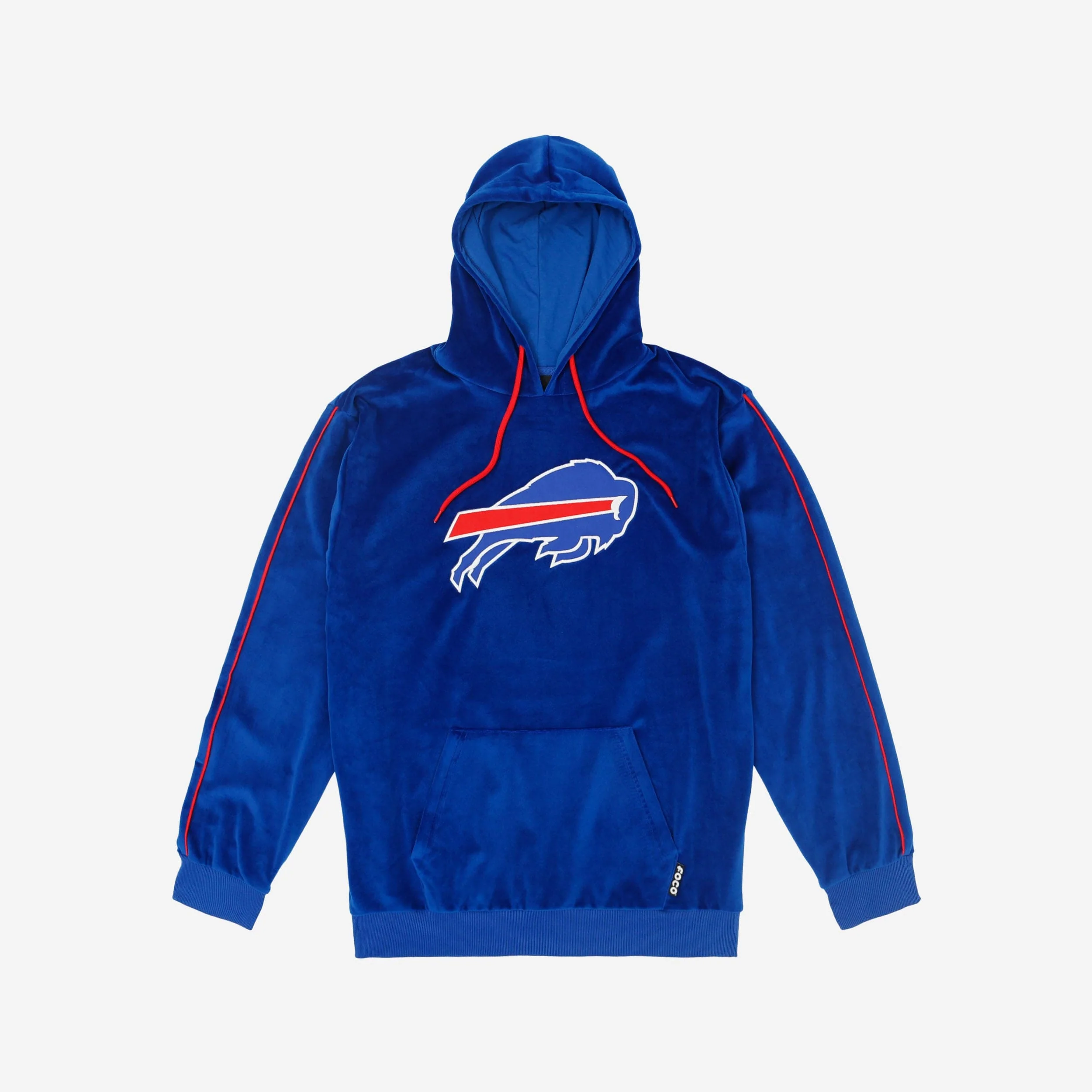 Buffalo Bills Velour Hooded Sweatshirt - Image 5