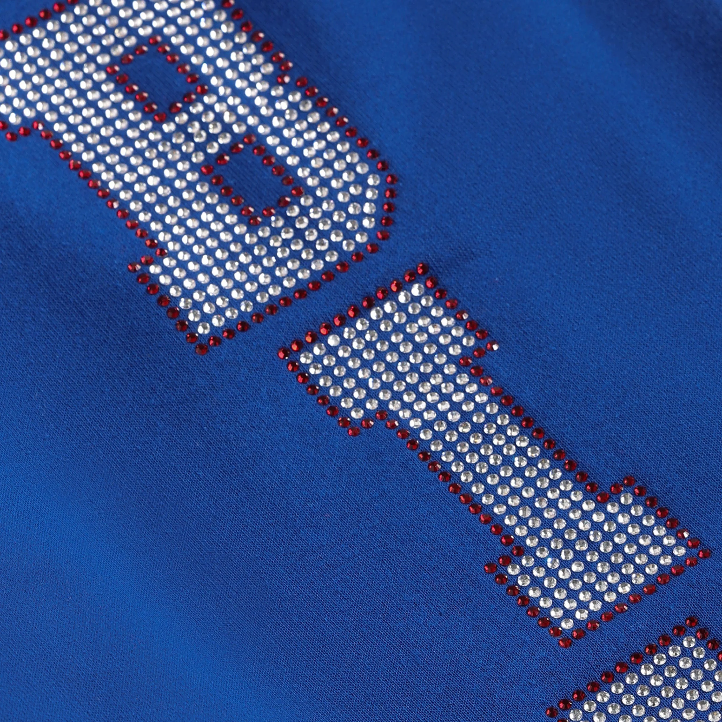 Buffalo Bills Womens Big Wordmark Rhinestone Sweatpants - Image 4