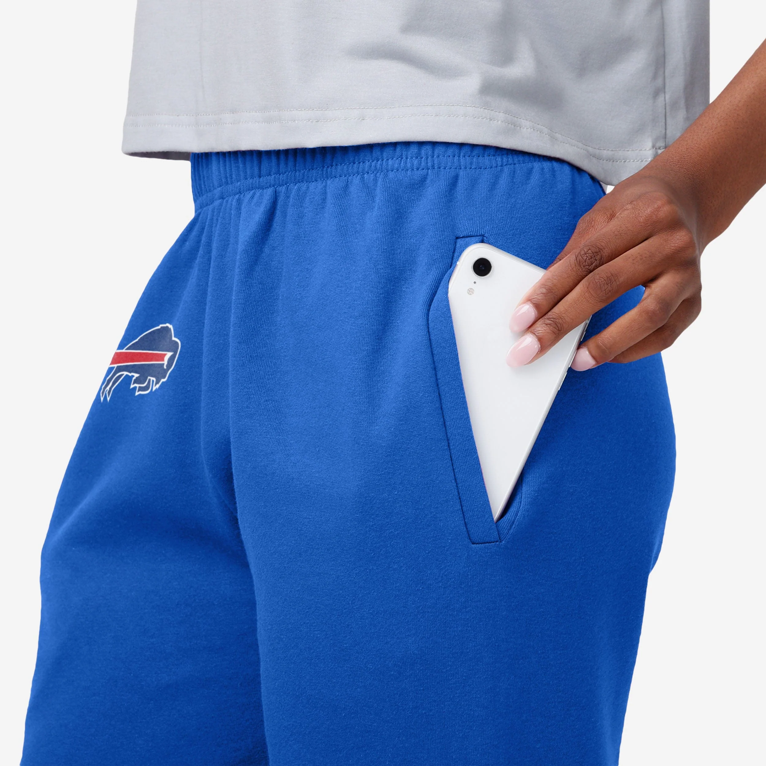Buffalo Bills Womens Script Wordmark Team Color Sweatpants - Image 3