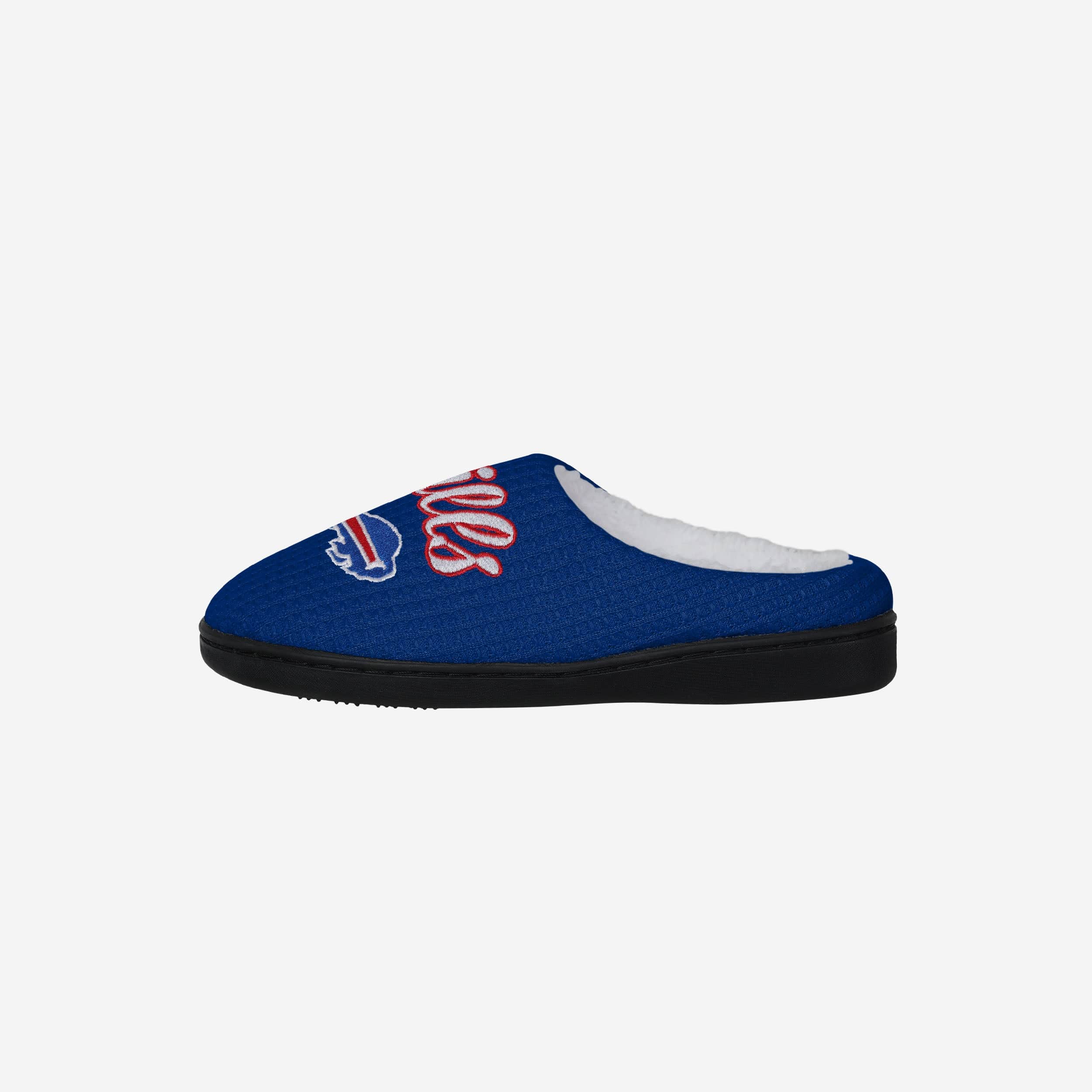 Buffalo Bills Womens Sherpa Lined Memory Foam Slipper
