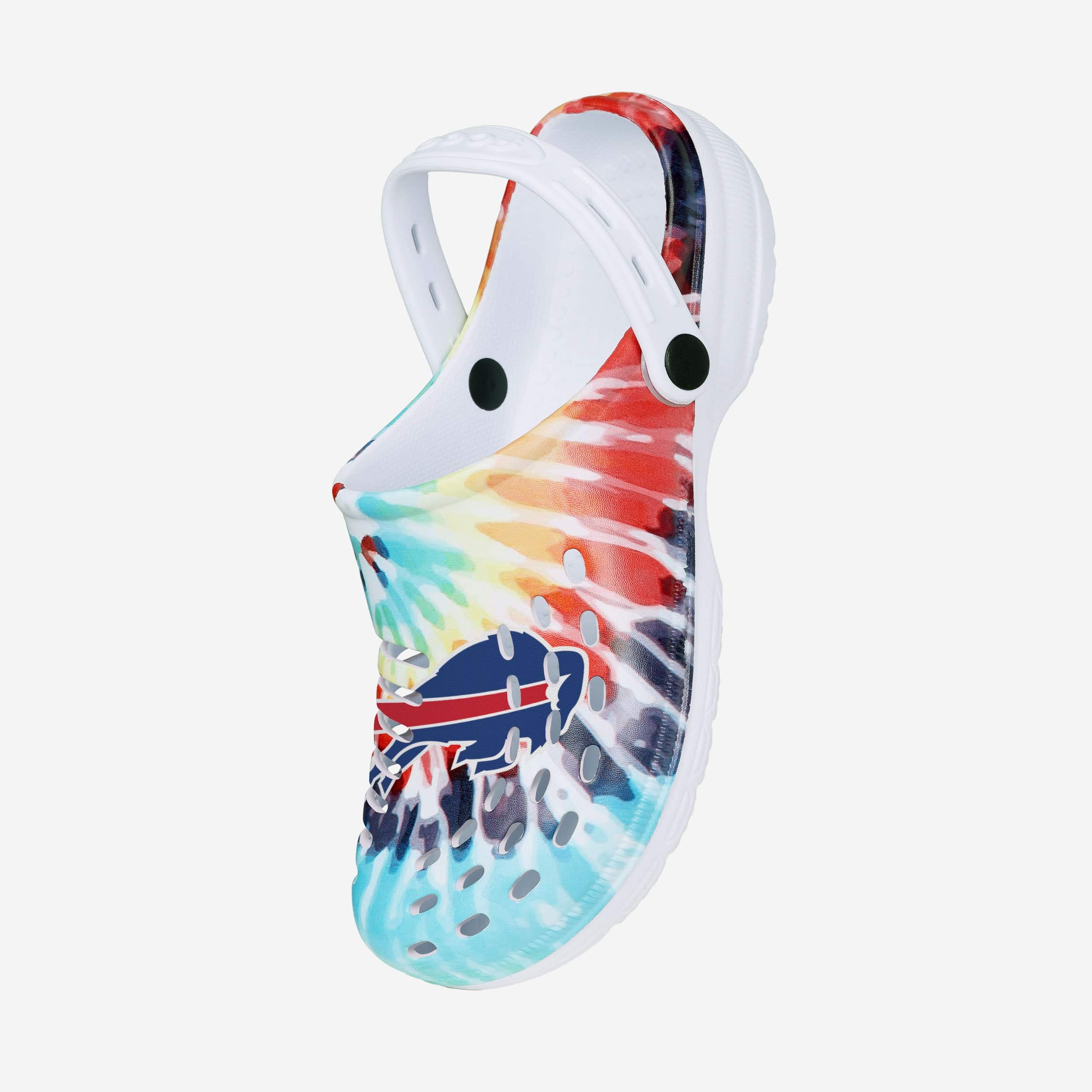 Buffalo Bills Womens Tie-Dye Clog With Strap - Image 2