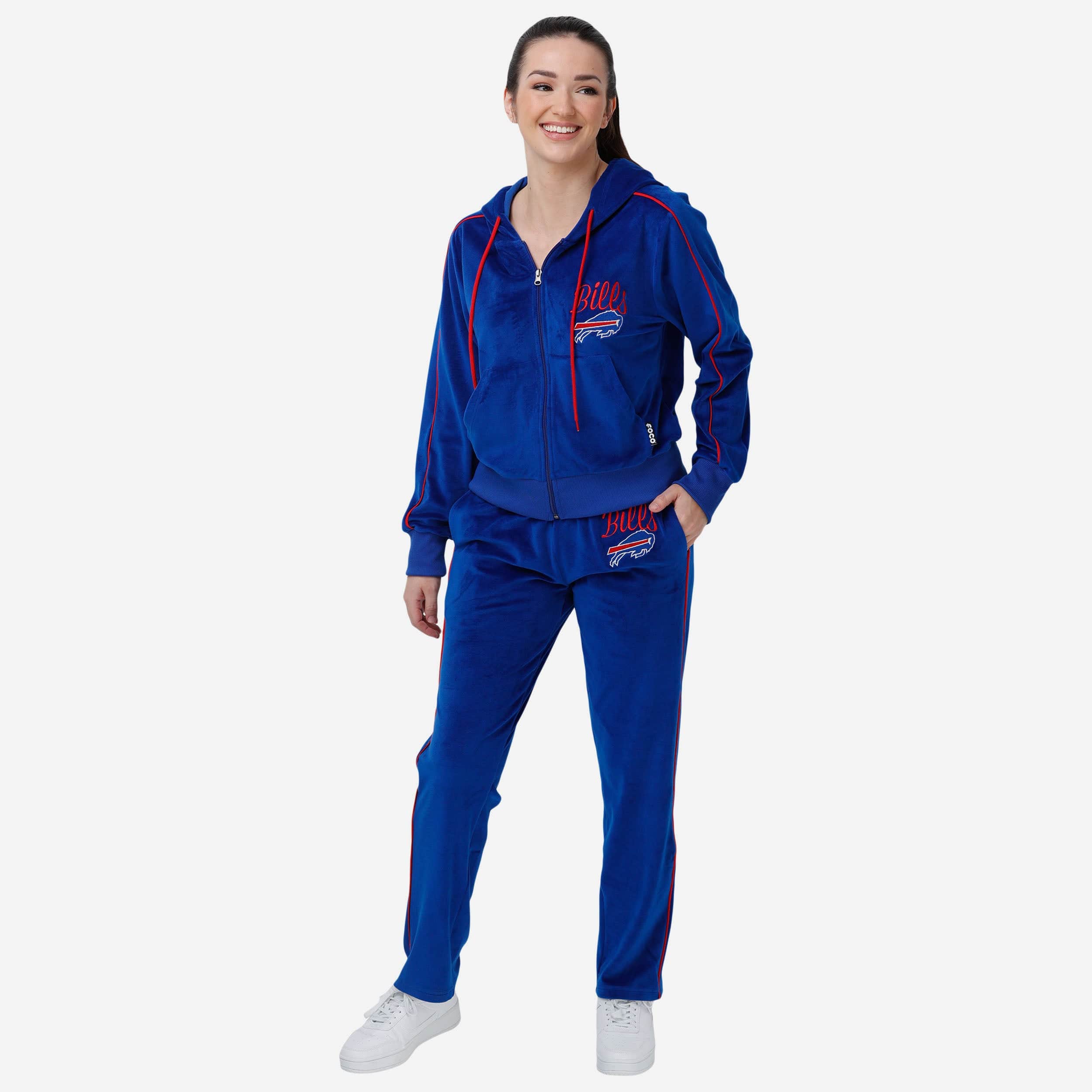 Buffalo Bills Womens Velour Pants - Image 5