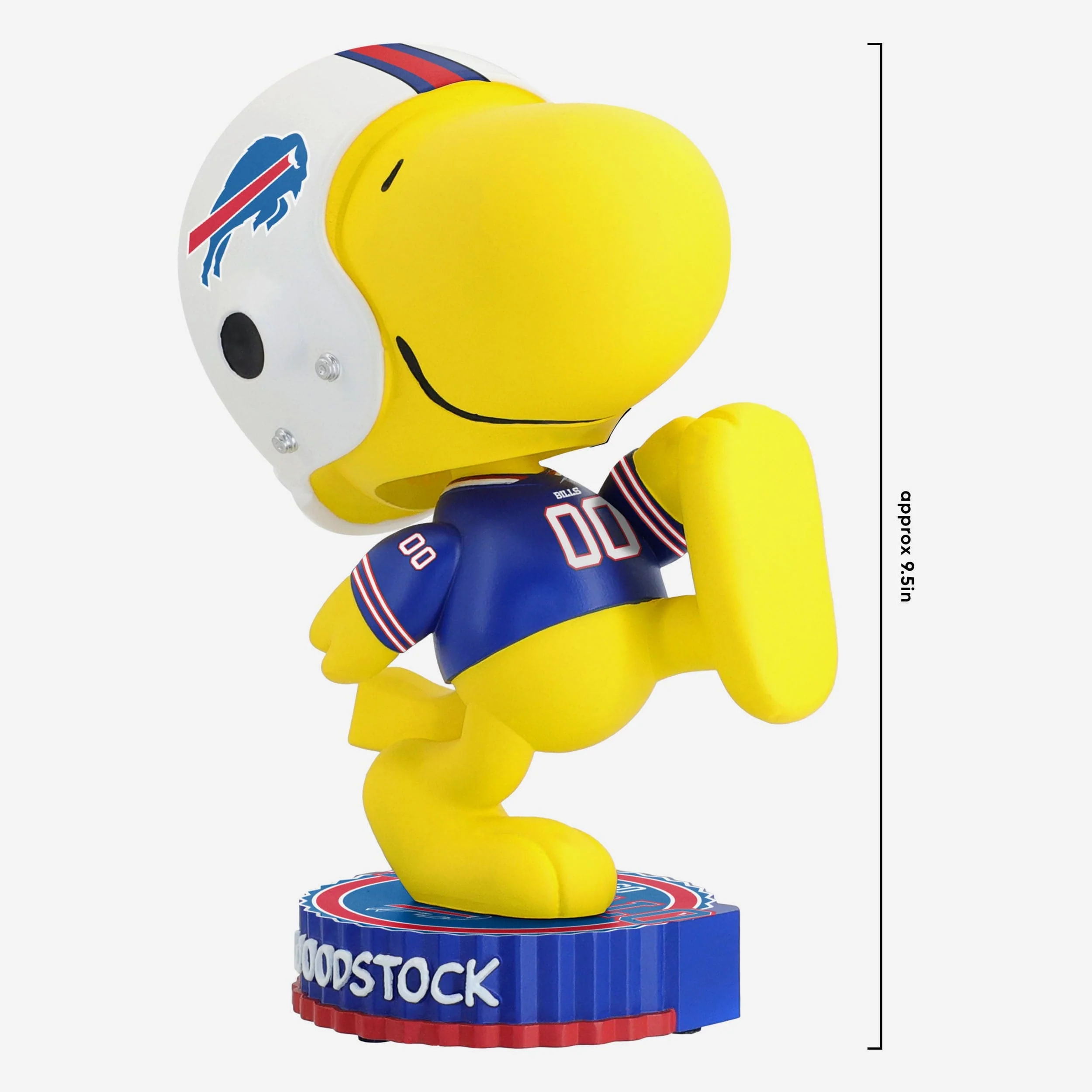Buffalo Bills Woodstock Peanuts Bighead Bobblehead - Image 4