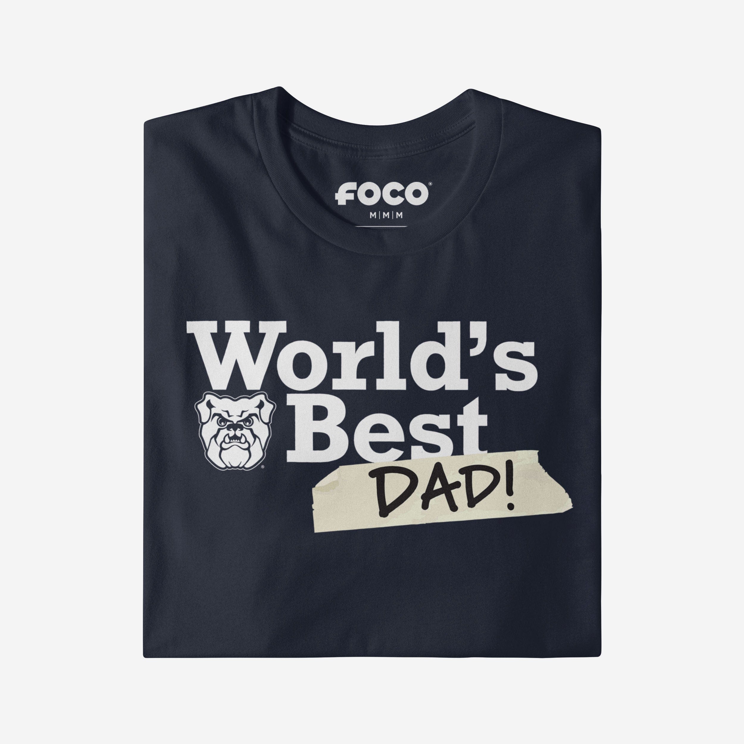 Butler Bulldogs World's Best Dad T-Shirt - Image 3