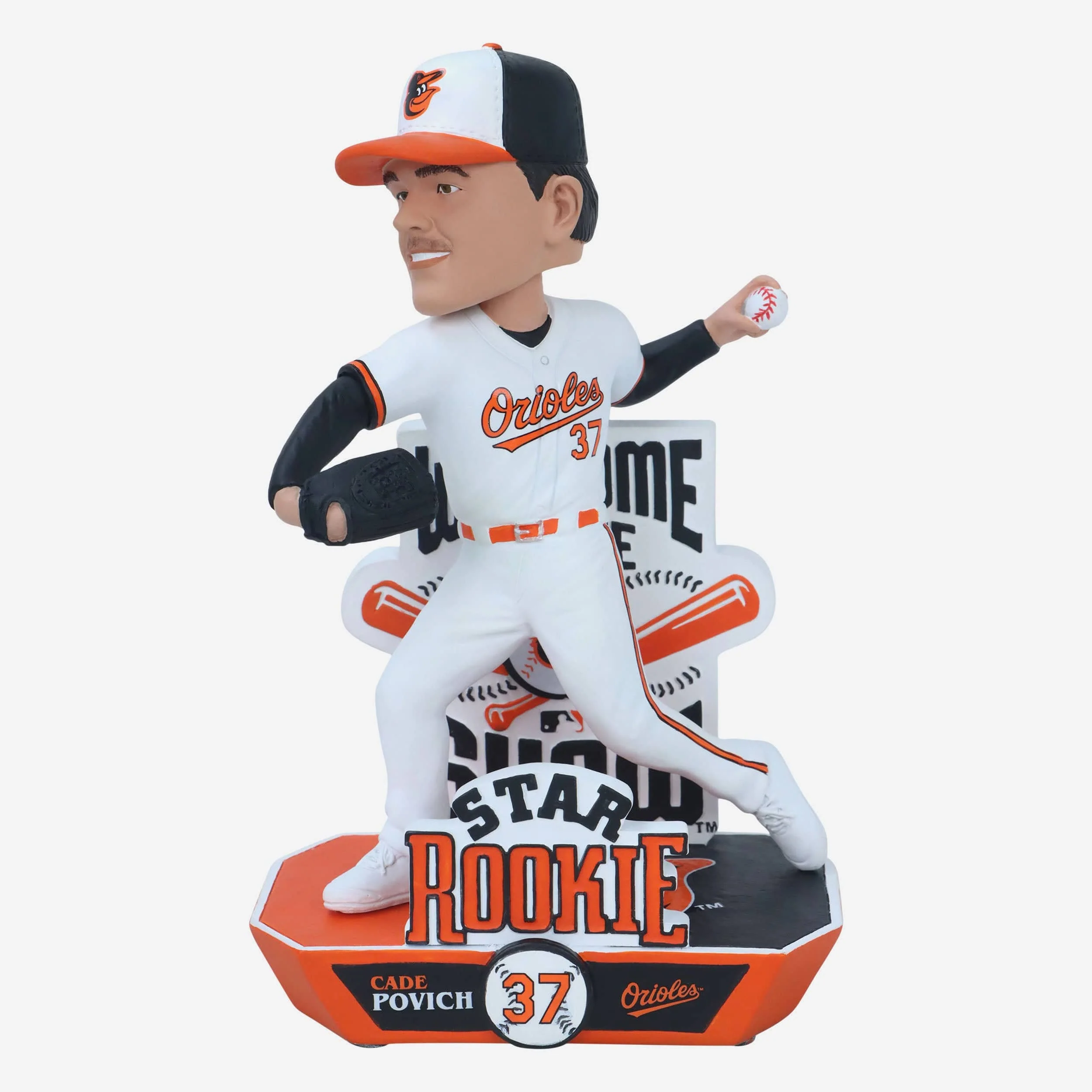 Cade Povich Baltimore Orioles Rookie Bobblehead