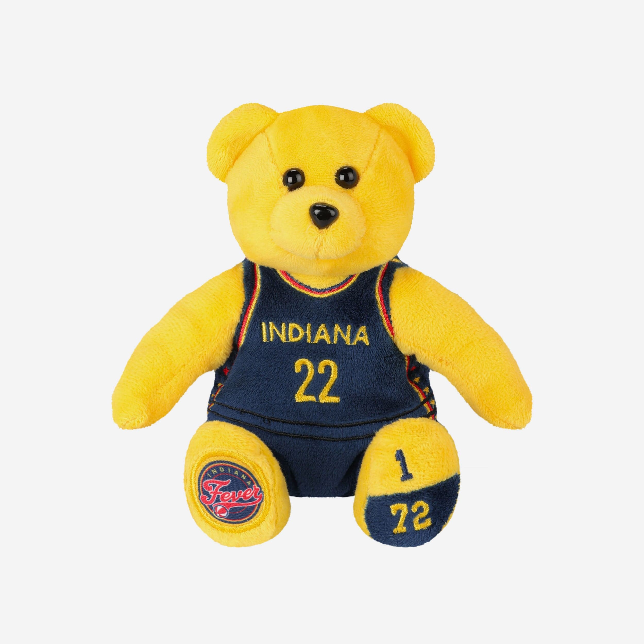 Caitlin Clark Indiana Fever Team Beans Embroidered Player Bear - Image 4