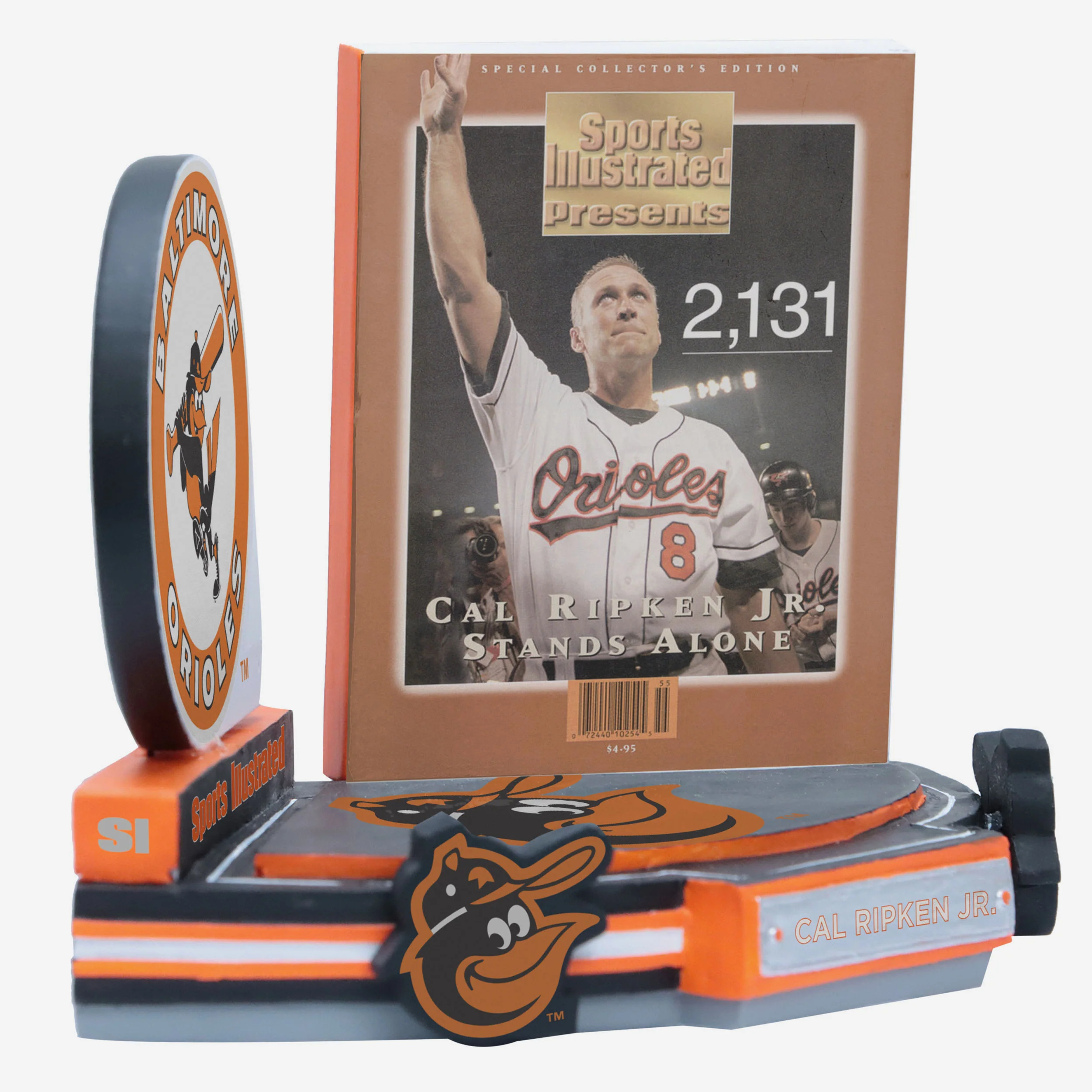 Cal Ripken Jr Baltimore Orioles Sports Illustrated Cover Bobblehead - Image 4