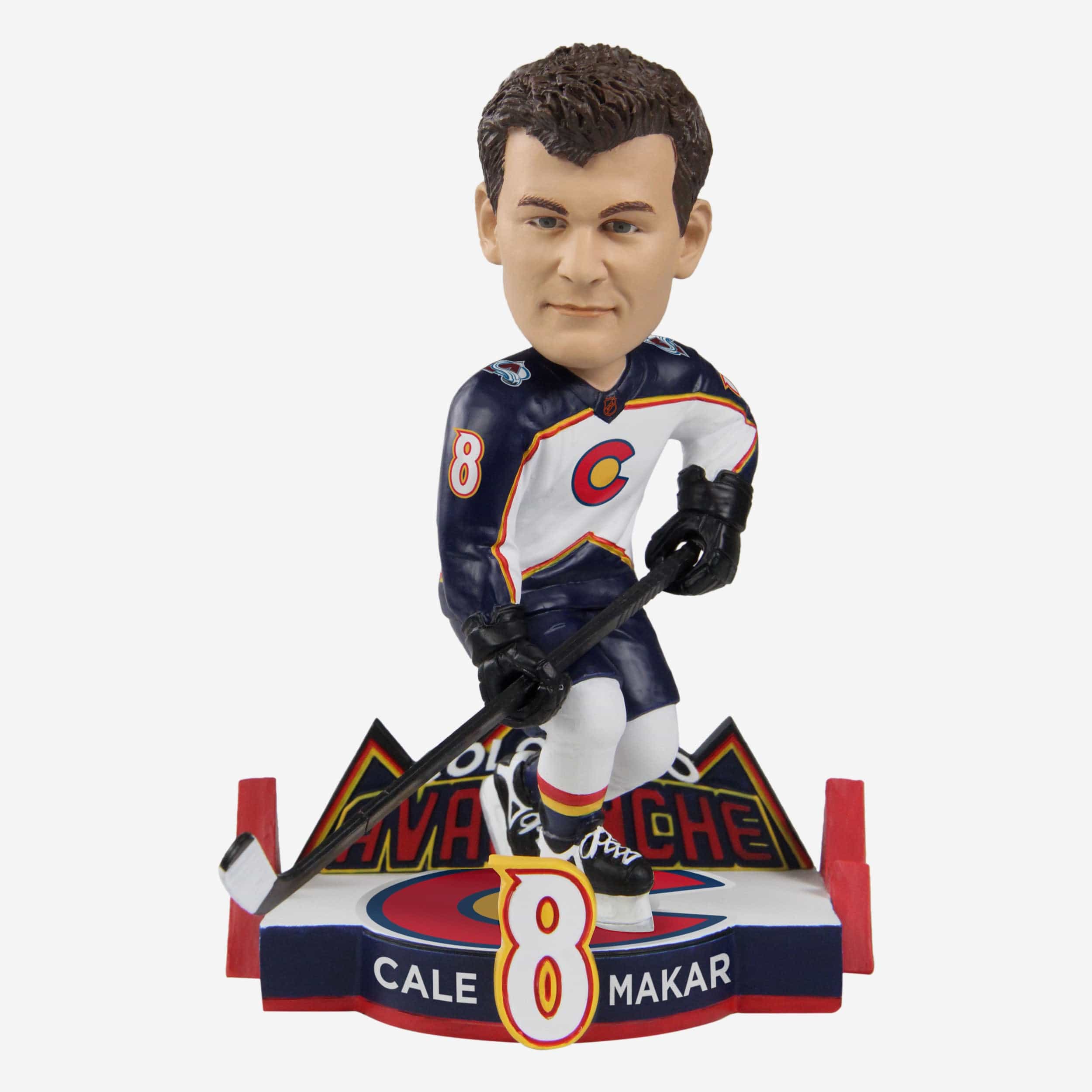 Cale Makar Colorado Avalanche Reverse Retro Jersey Bobblehead