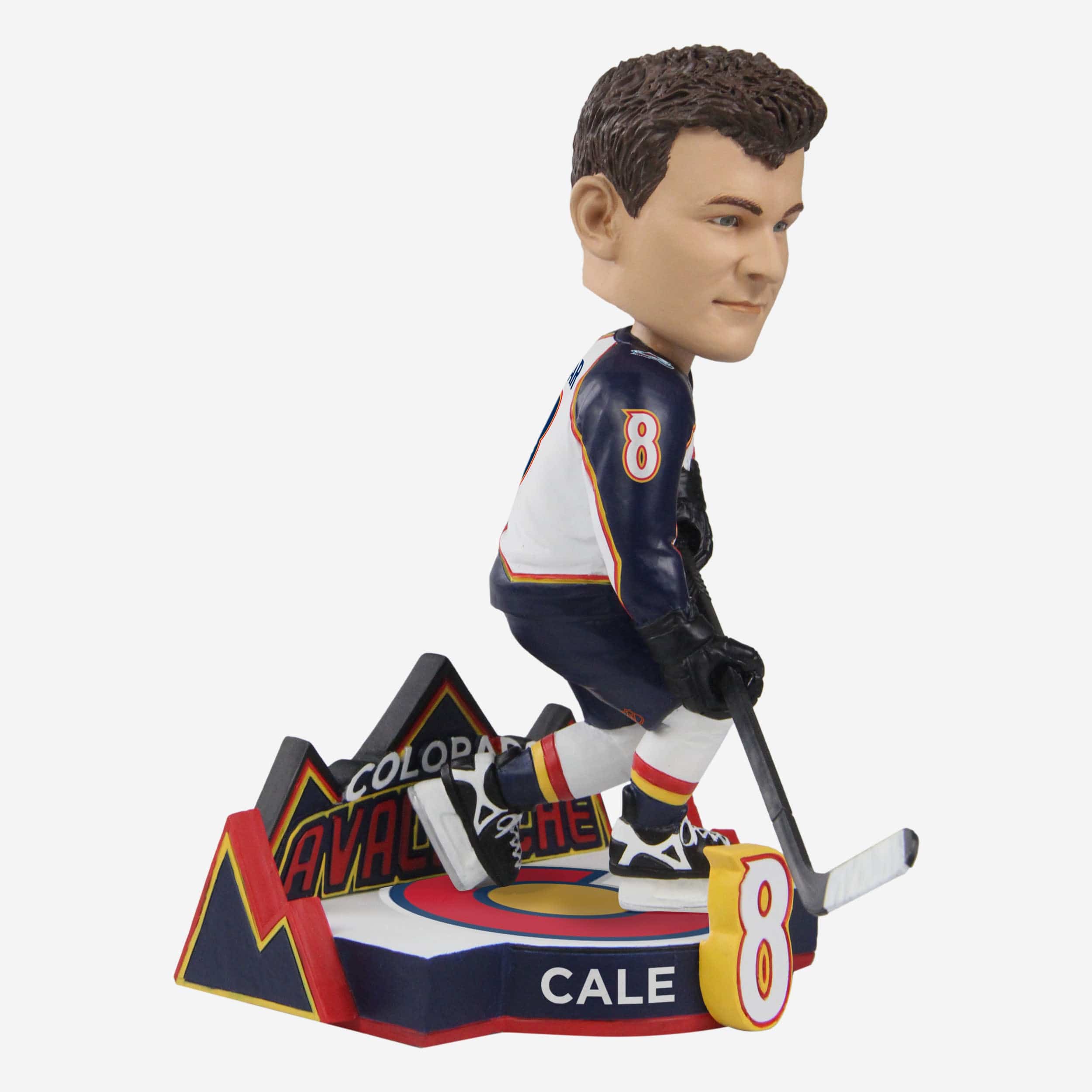 Cale Makar Colorado Avalanche Reverse Retro Jersey Bobblehead - Image 4