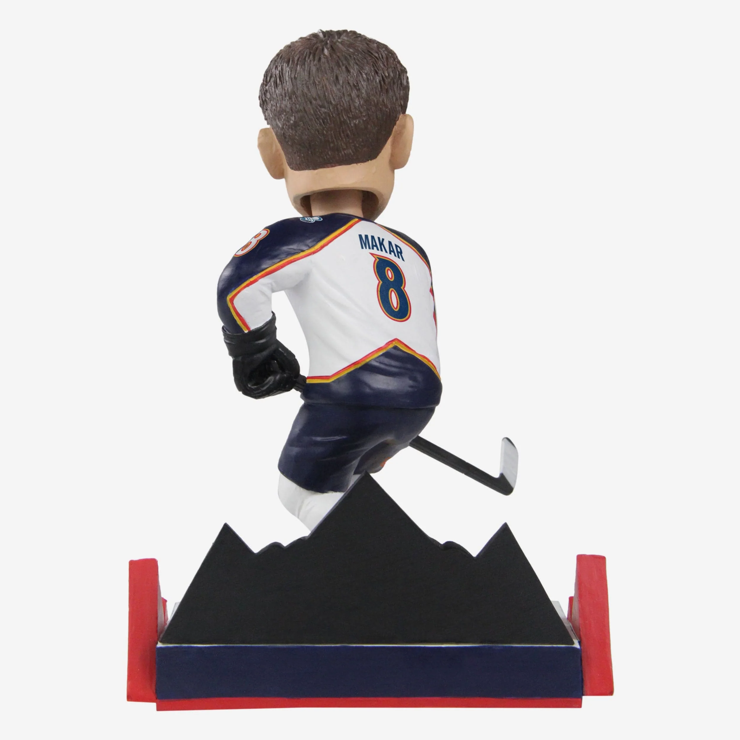 Cale Makar Colorado Avalanche Reverse Retro Jersey Bobblehead - Image 5
