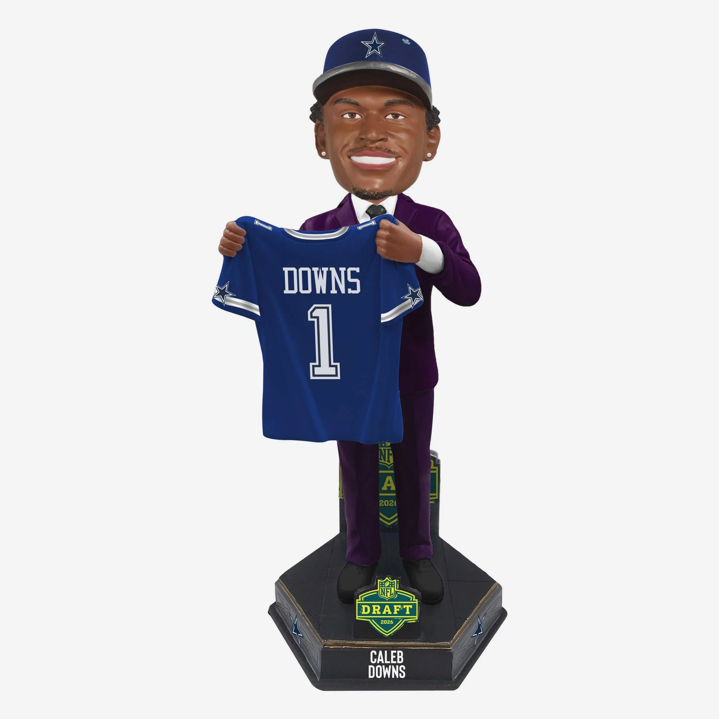 Caleb Downs Dallas Cowboys 2026 NFL Draft Pick Number 11 Bobblehead