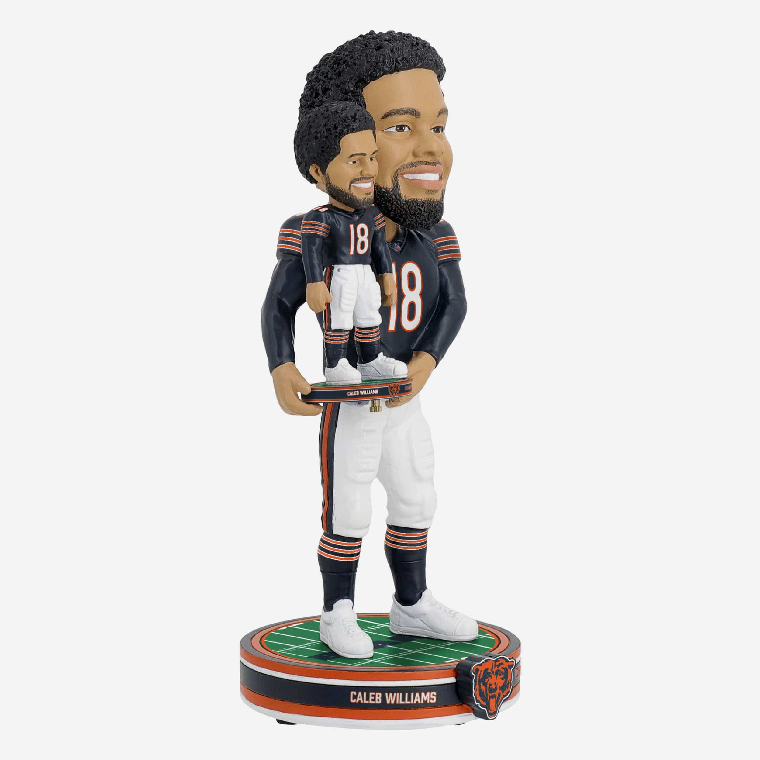 Caleb Williams Chicago Bears Bobble Dubblz Bobblehead - Image 5