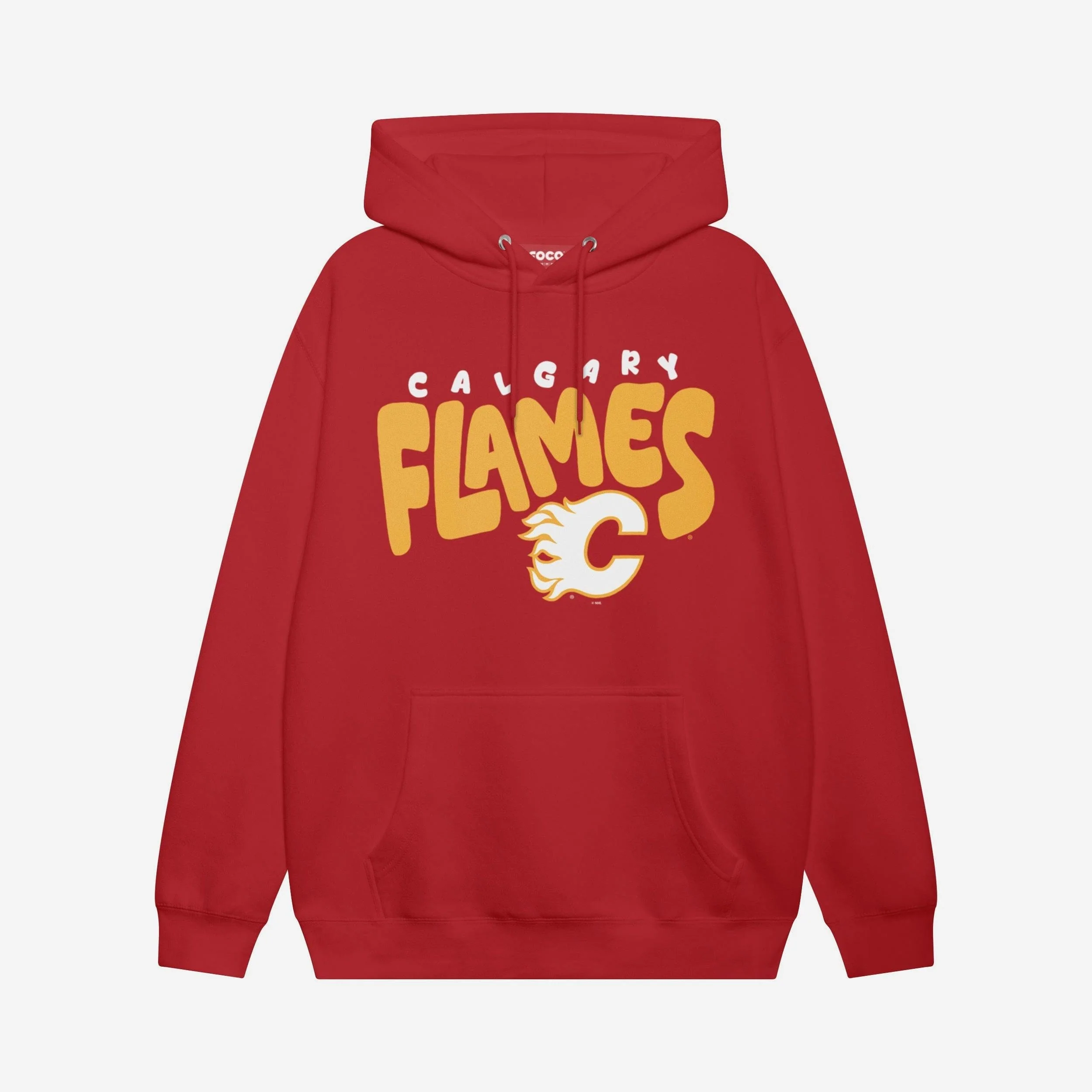 Calgary Flames Bubble Hoodie