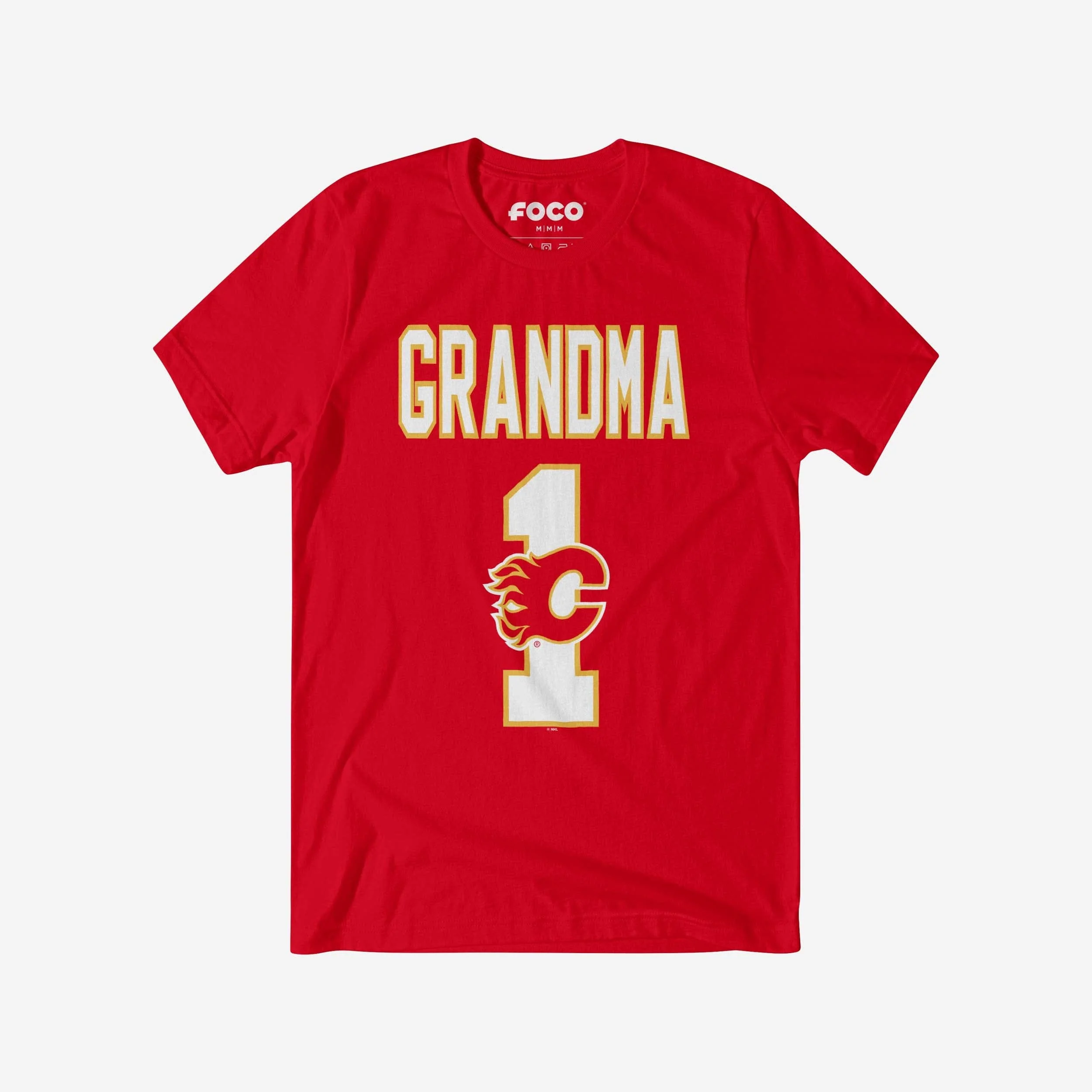 Calgary Flames Number 1 Grandma T-Shirt
