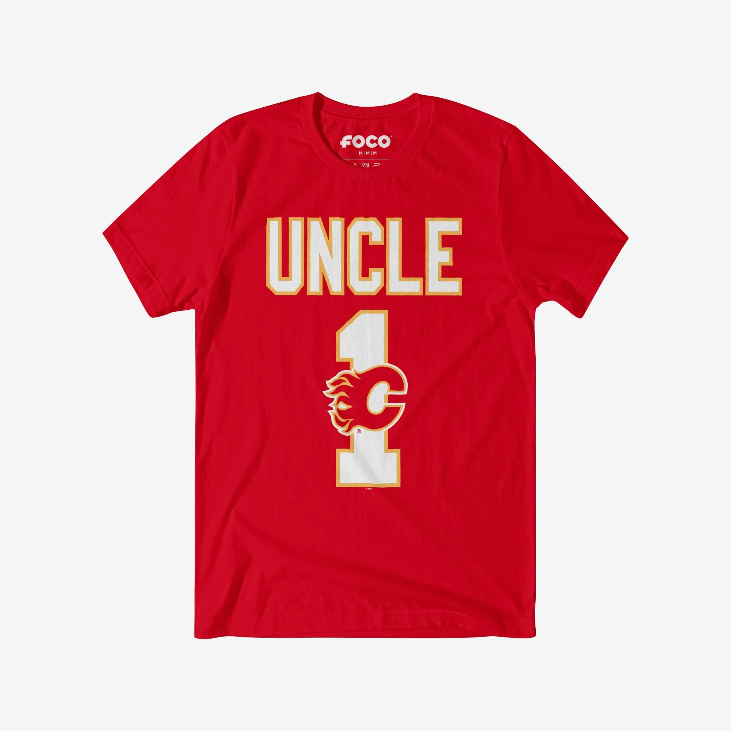 Calgary Flames Number 1 Uncle T-Shirt