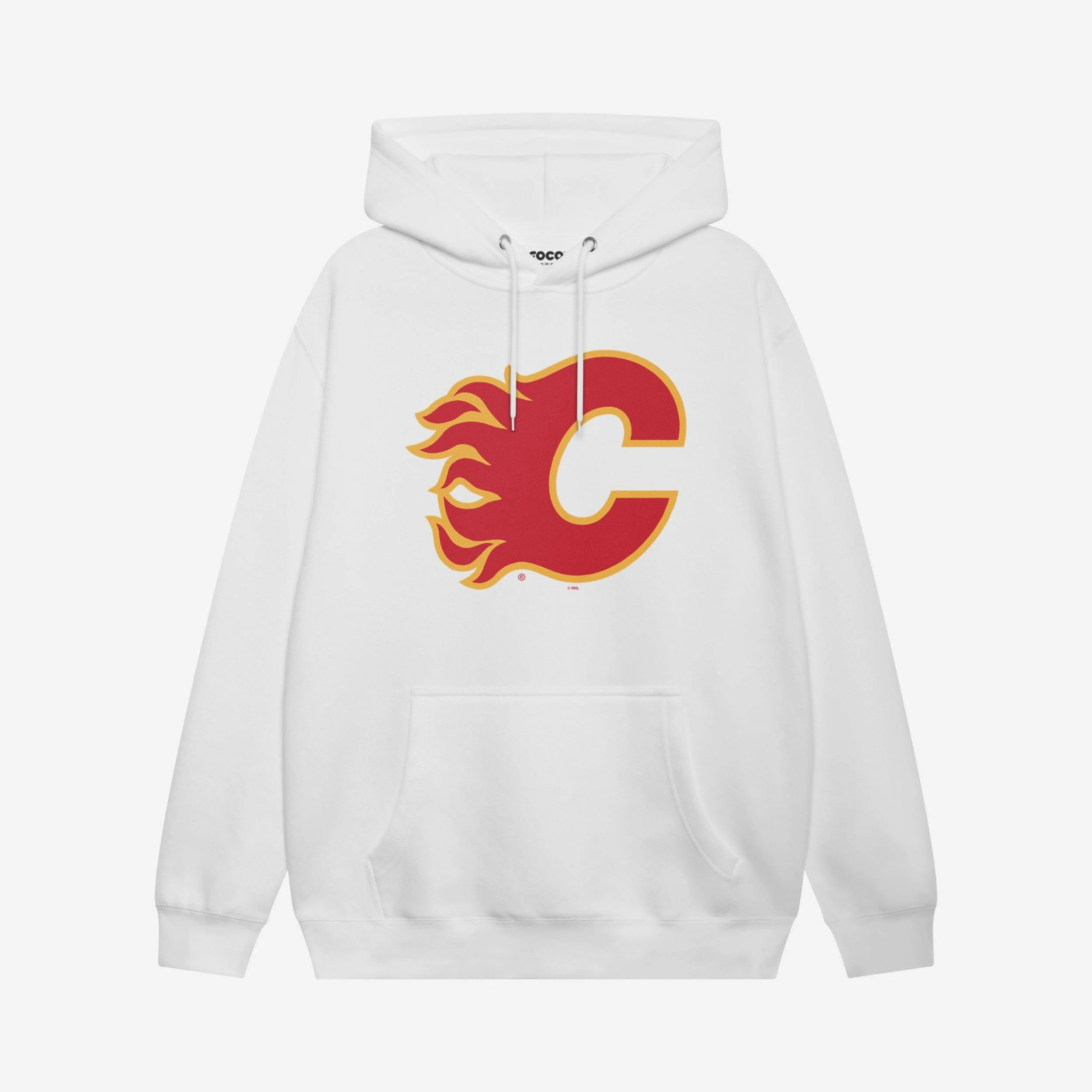 Calgary Flames Primary Logo Hoodie - Image 7