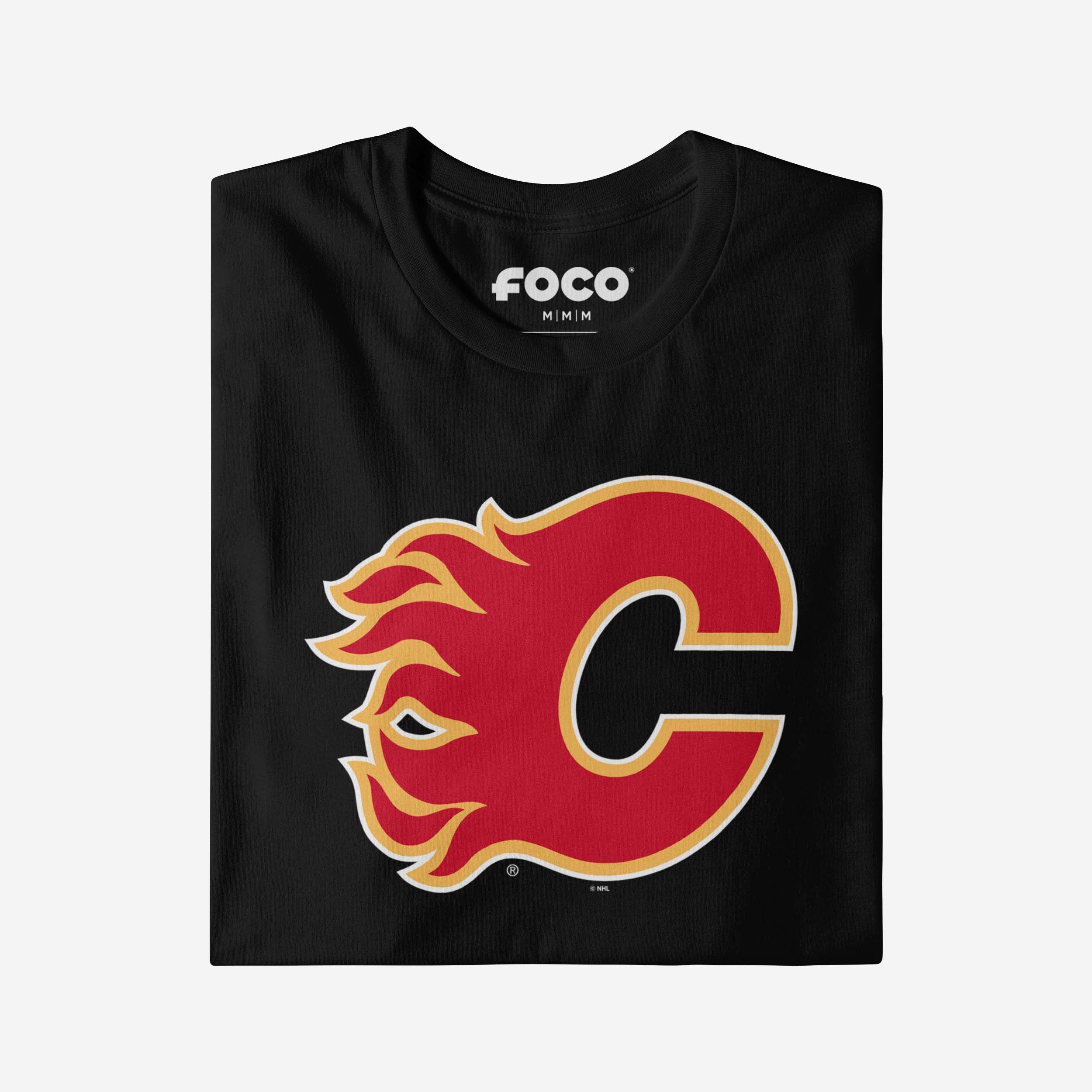 Calgary Flames Primary Logo T-Shirt - Image 9