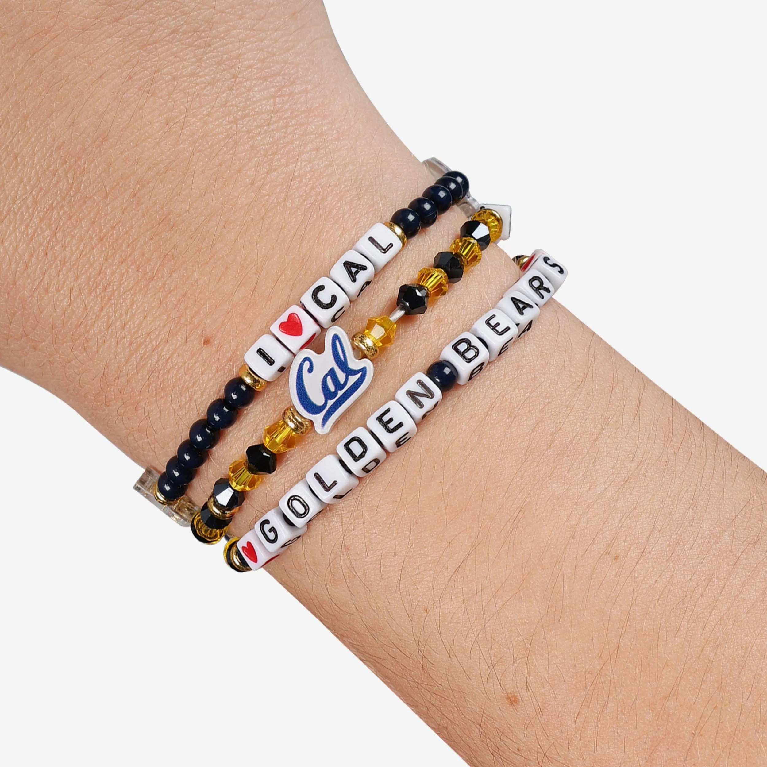 California Bears 3 Pack Friendship Bracelet - Image 4