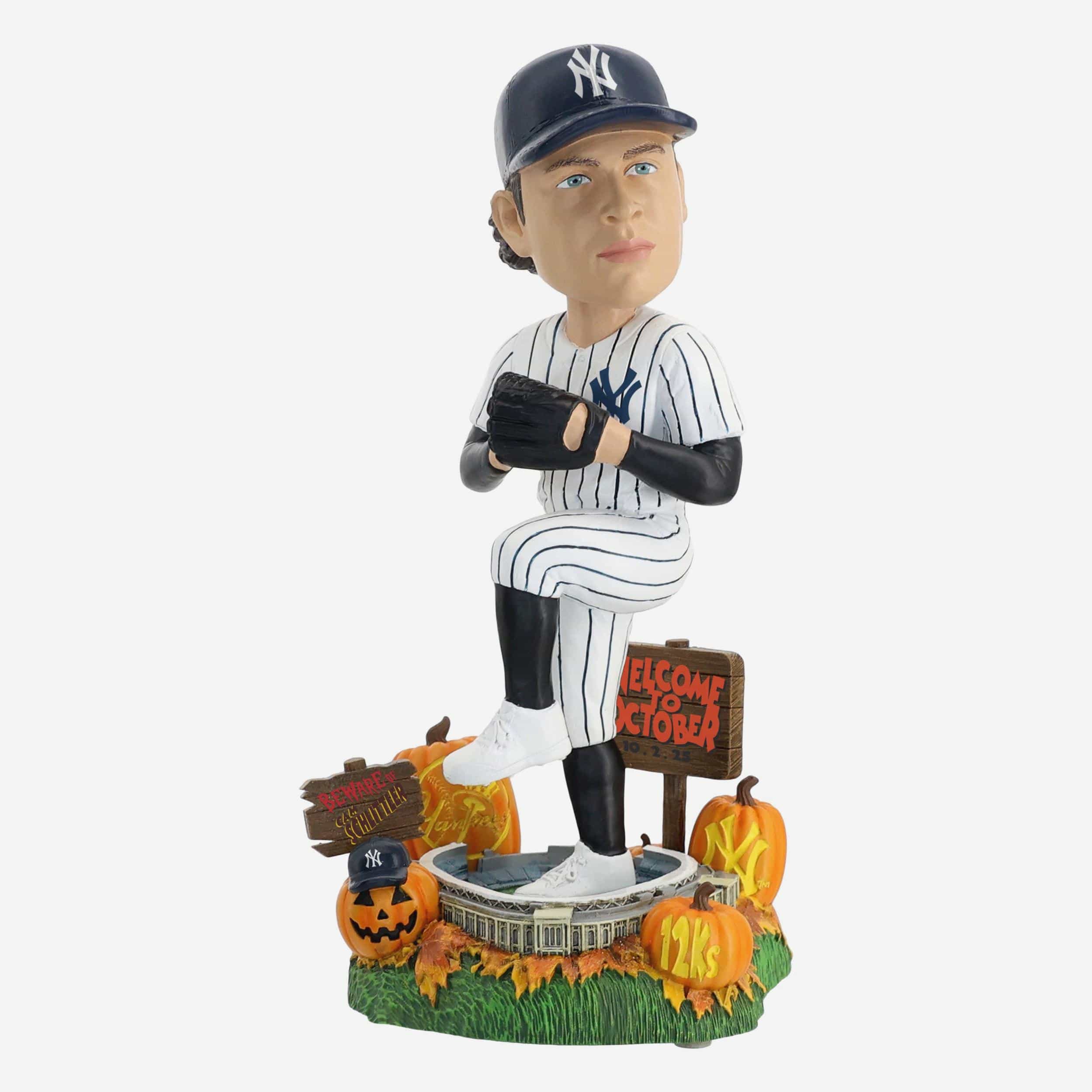 Cam Schlittler New York Yankees First Career Postseason Start 12 Strikeouts Bobblehead