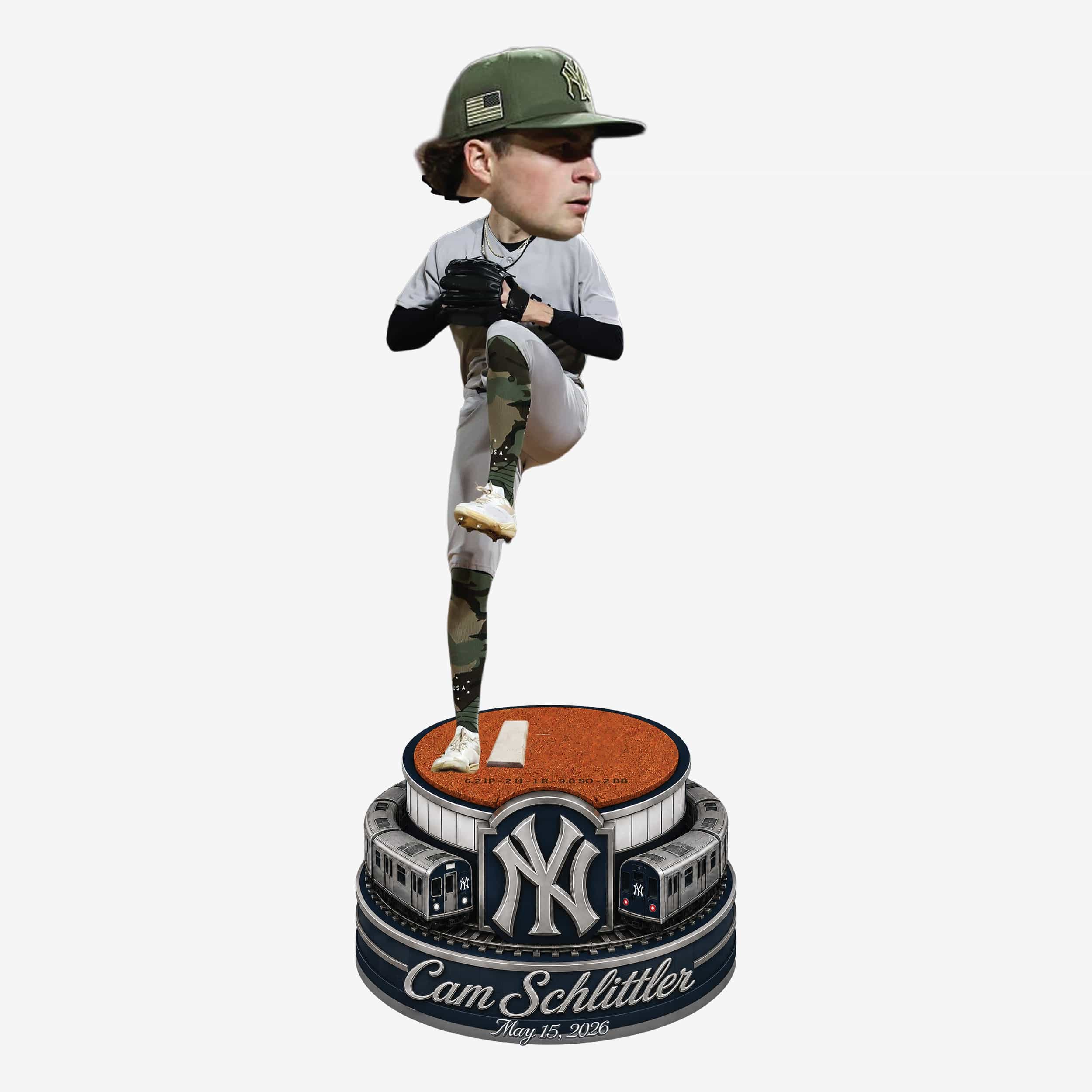 Cam Schlittler New York Yankees Gamebreaker Bobblehead