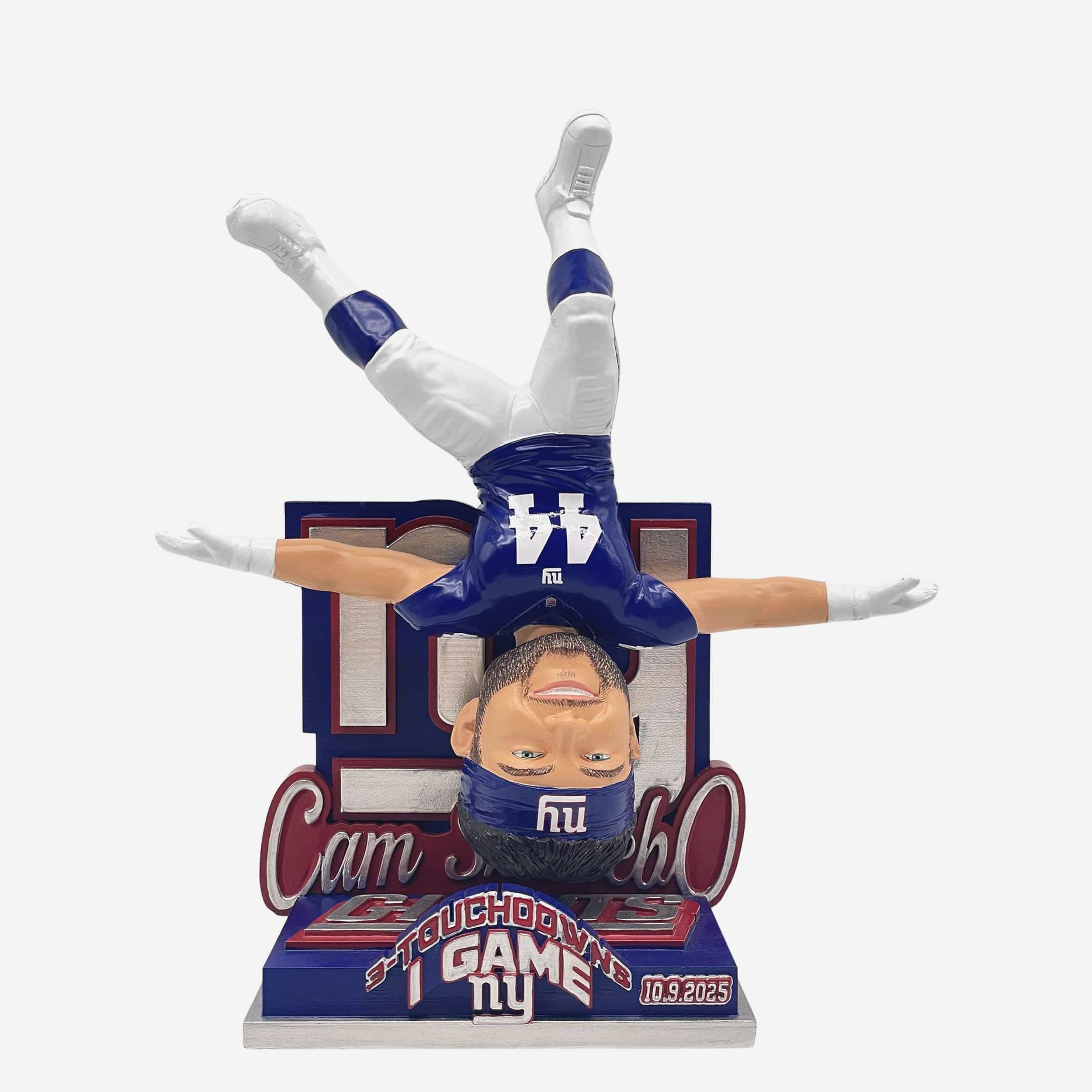 Cam Skattebo New York Giants 3 Touchdowns Gamebreaker Bobblehead