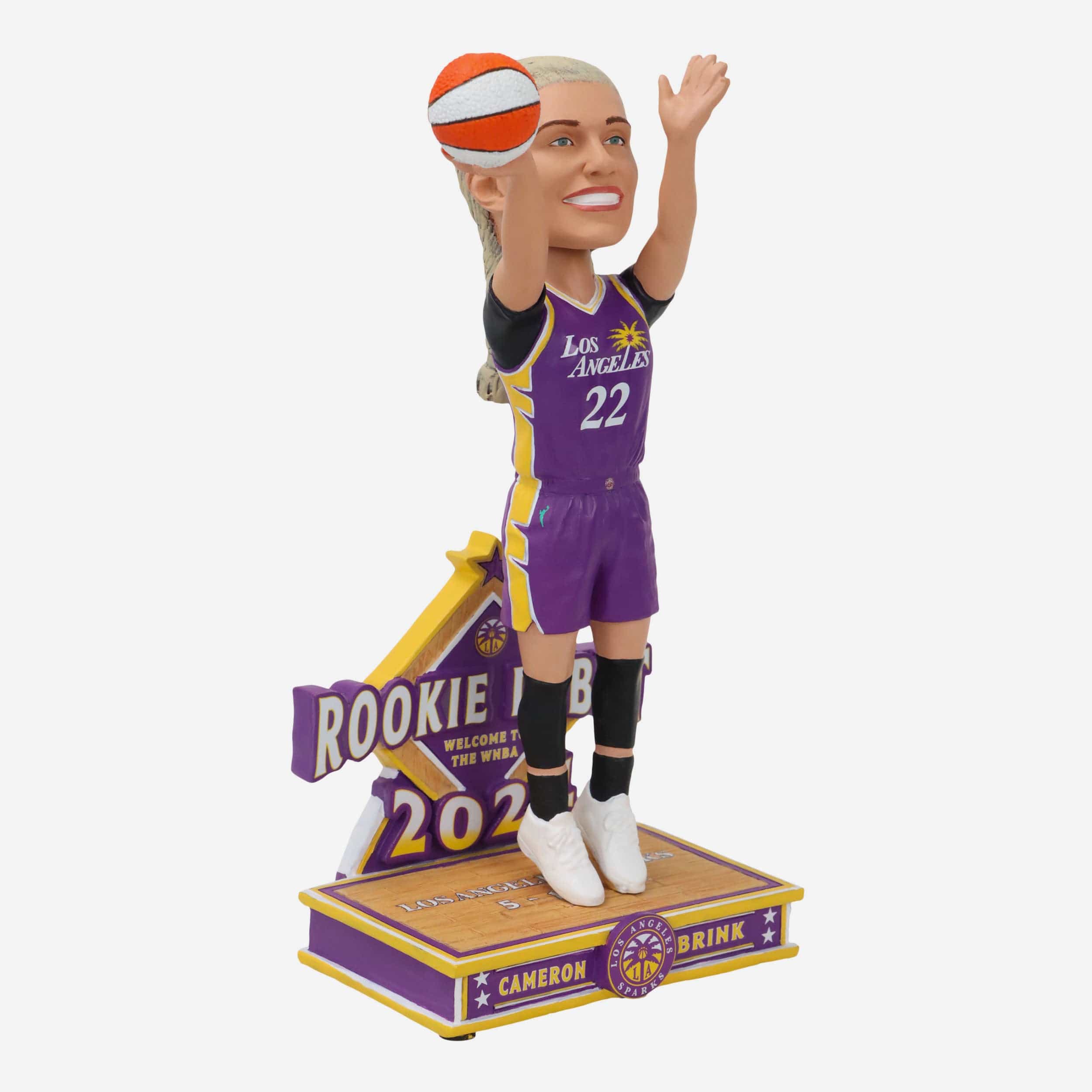 Cameron Brink Los Angeles Sparks Rookie Debut Bobblehead - Image 4