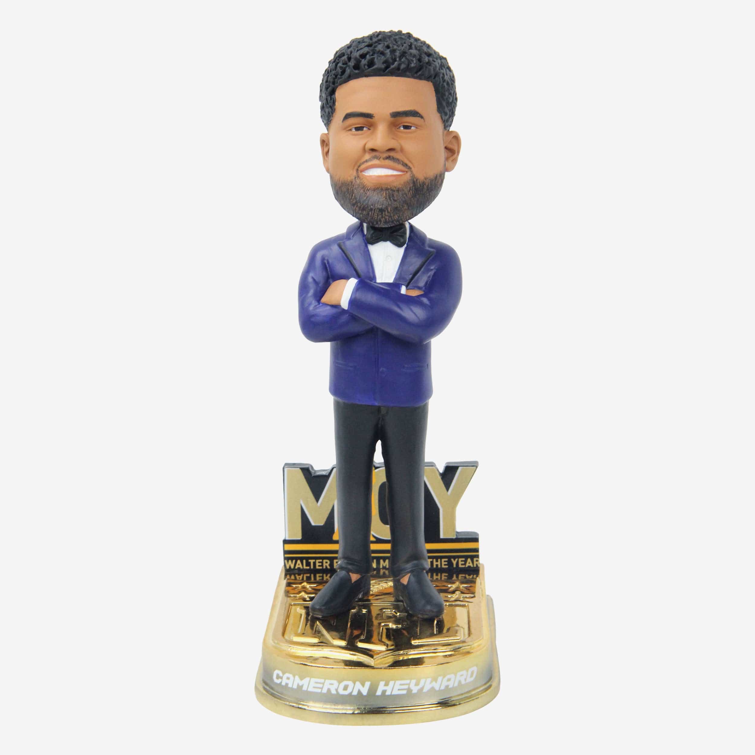 Cameron Heyward Pittsburgh Steelers 2023 NFL Man of the Year Bobblehead
