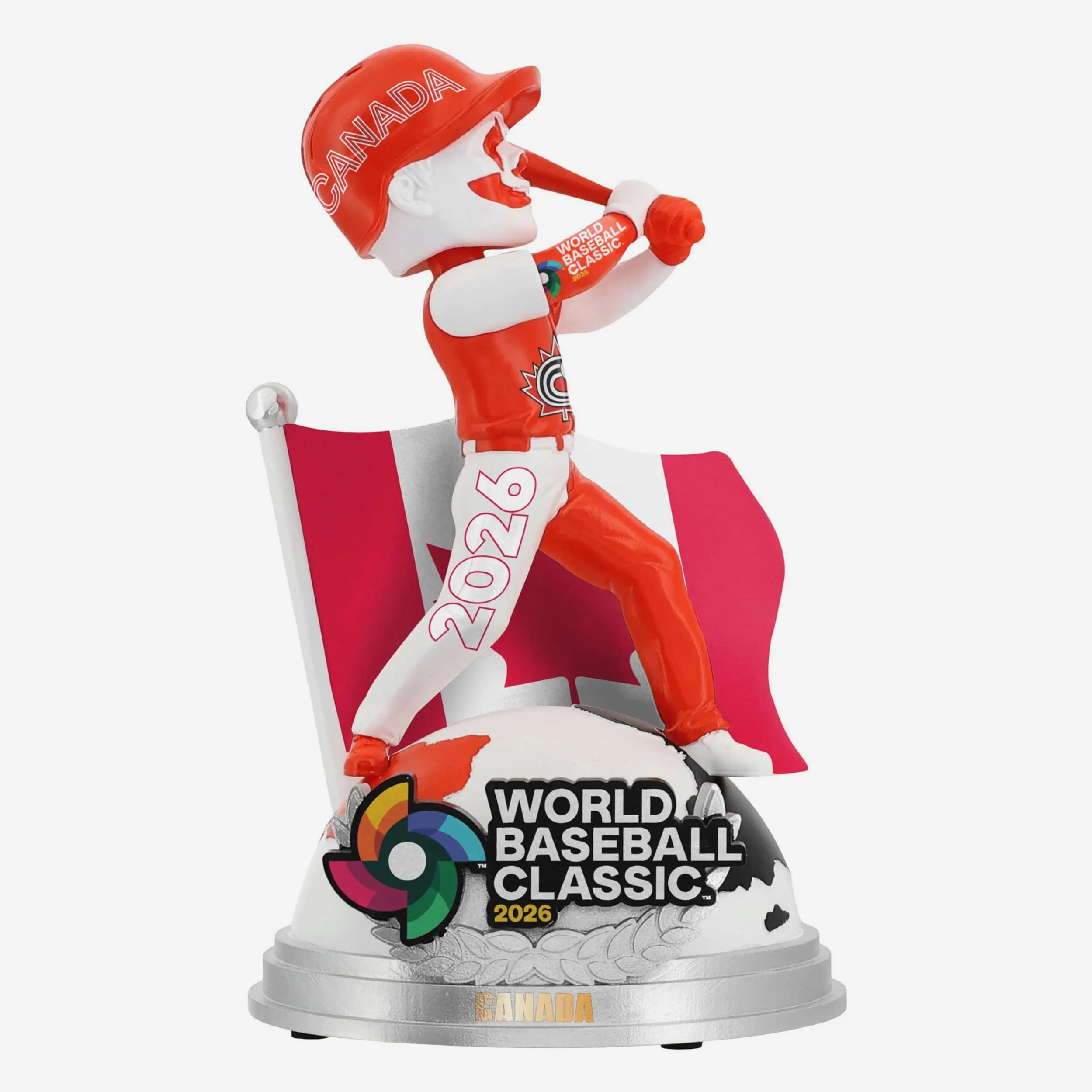Canada 2026 World Baseball Classic Bobbles on Parade Bobblehead