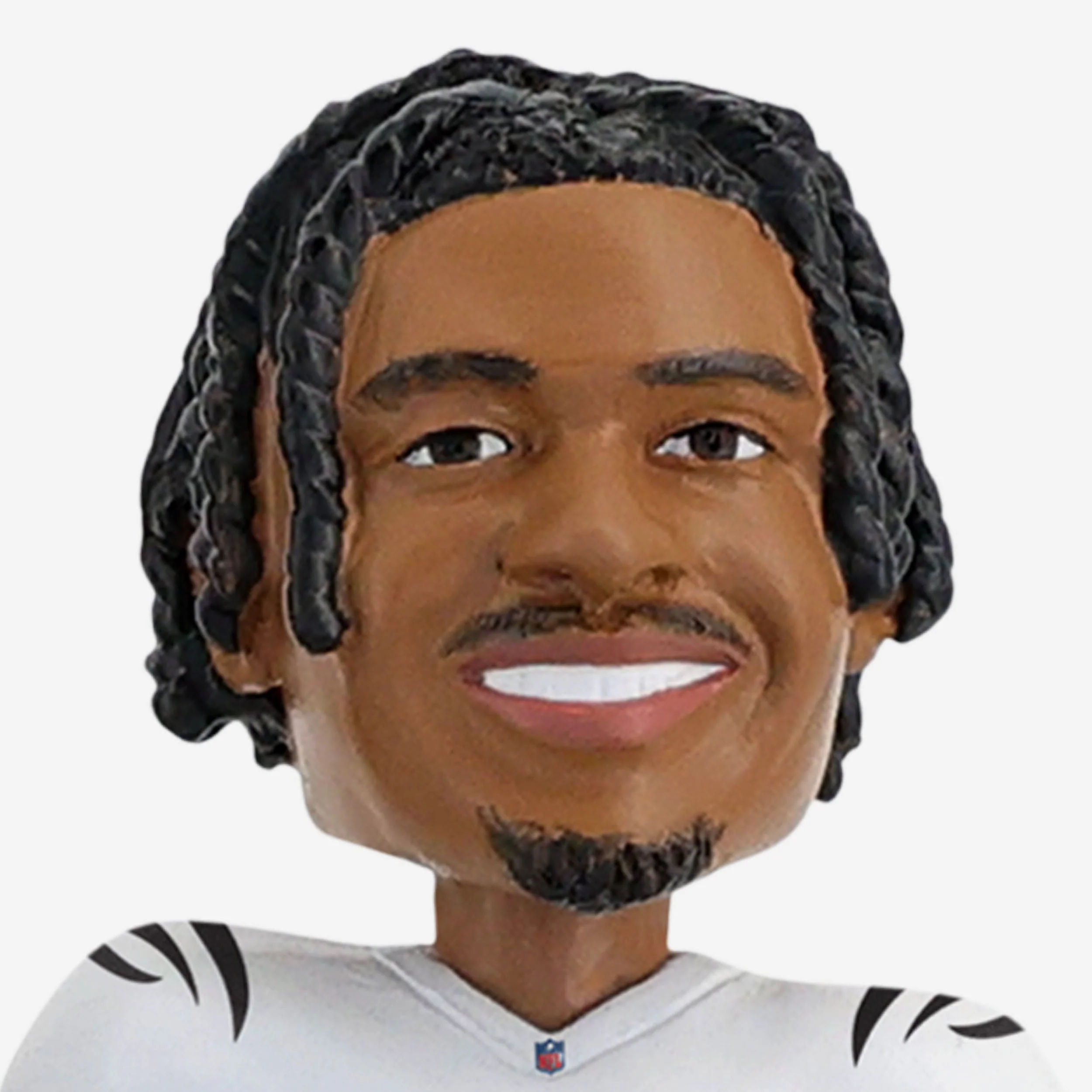 Carl Pickens & Ja'Marr Chase Cincinnati Bengals 1992 & 2021 Rookie of the Year Dual Bobblehead - Image 3