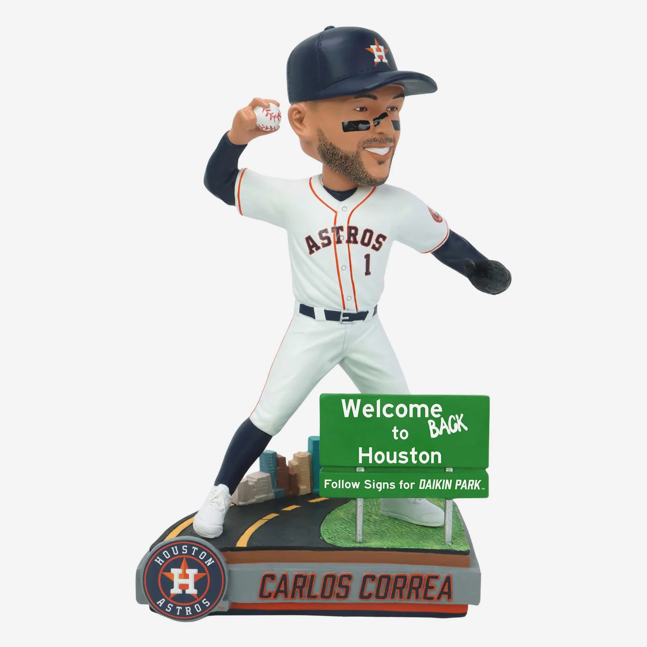 Carlos Correa Houston Astros Welcome Back Bobblehead