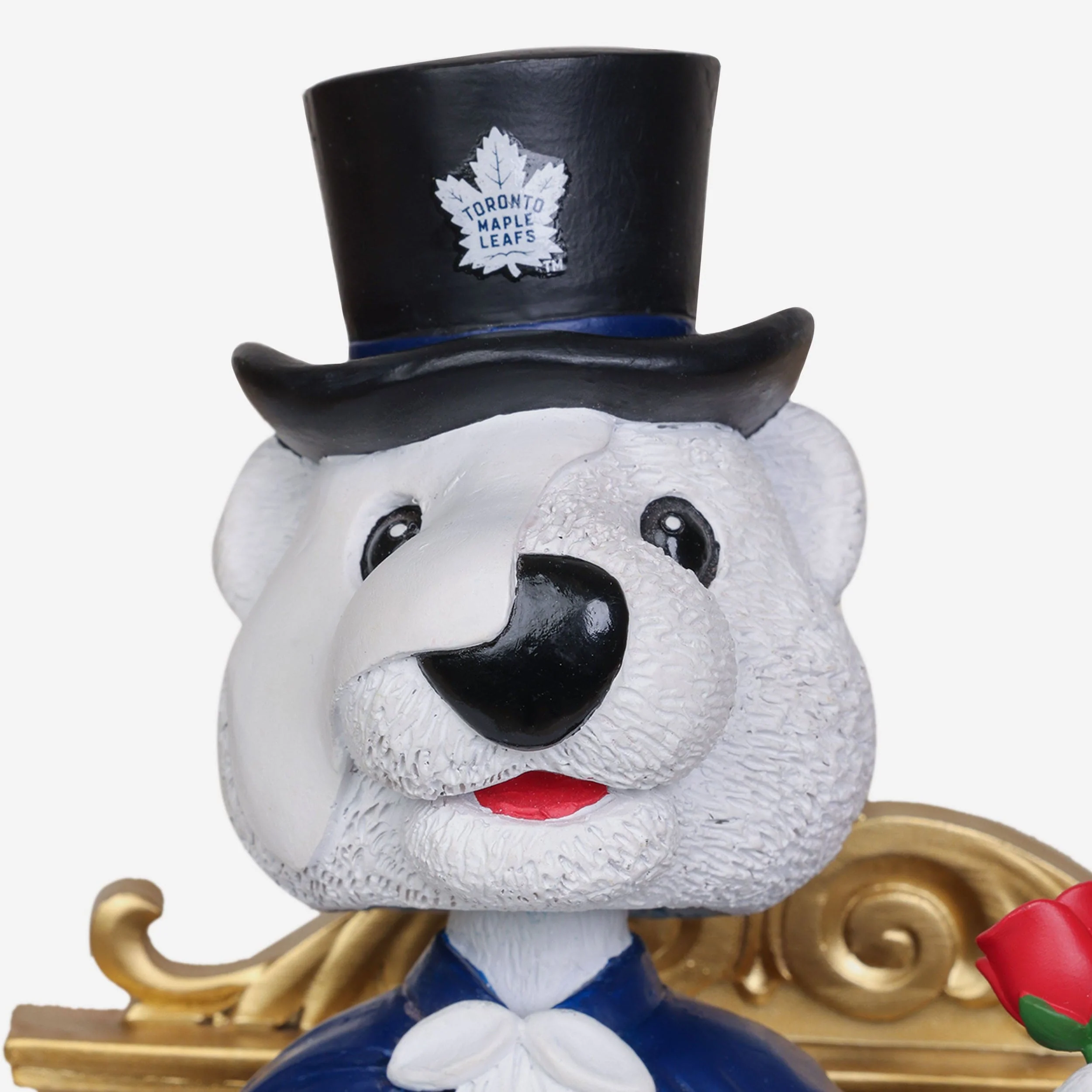 Carlton The Bear Toronto Maple Leafs Halloween Mascot Bobblehead - Image 2