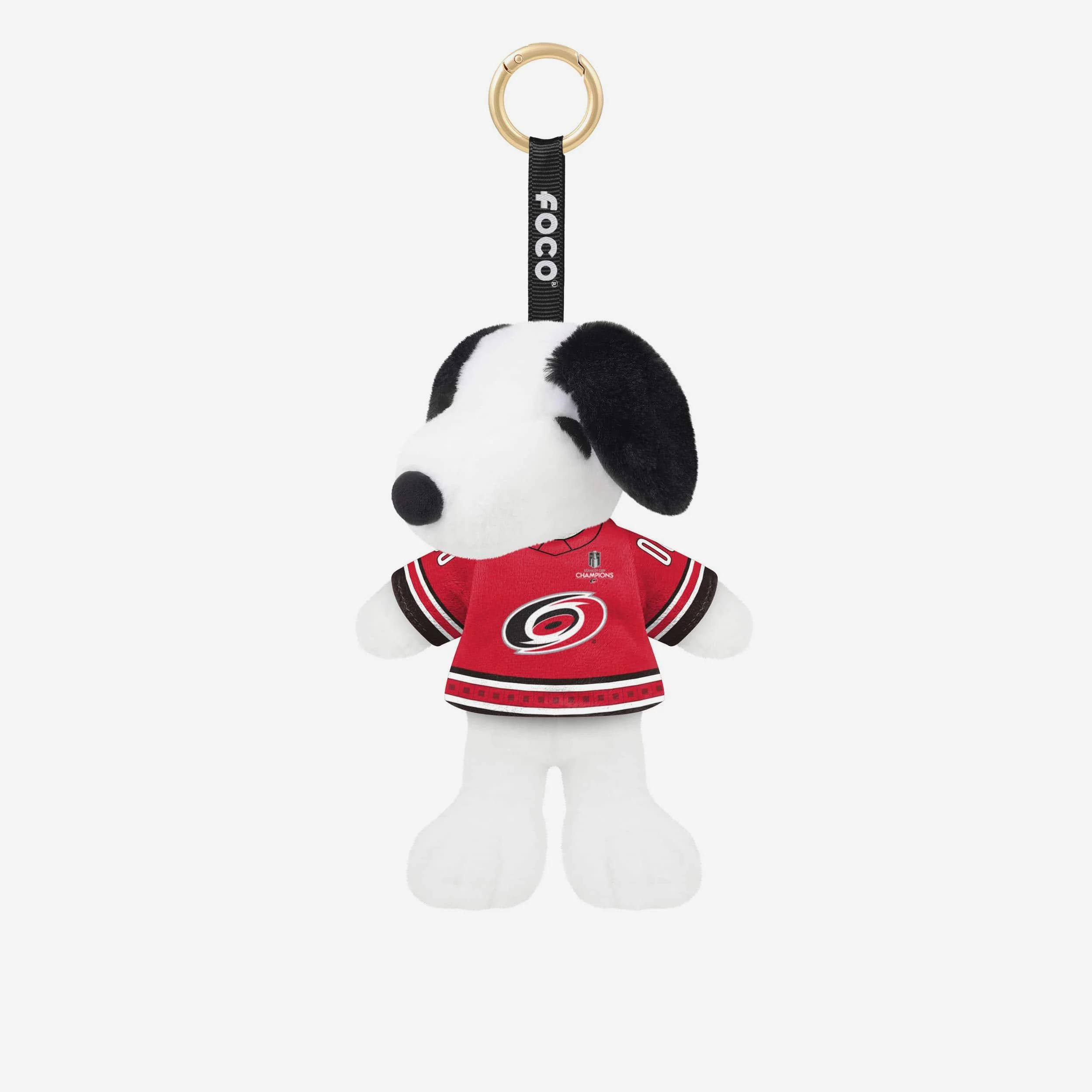 Carolina Hurricanes 2026 Stanley Cup Champions Plush Snoopy Peanuts Keychain