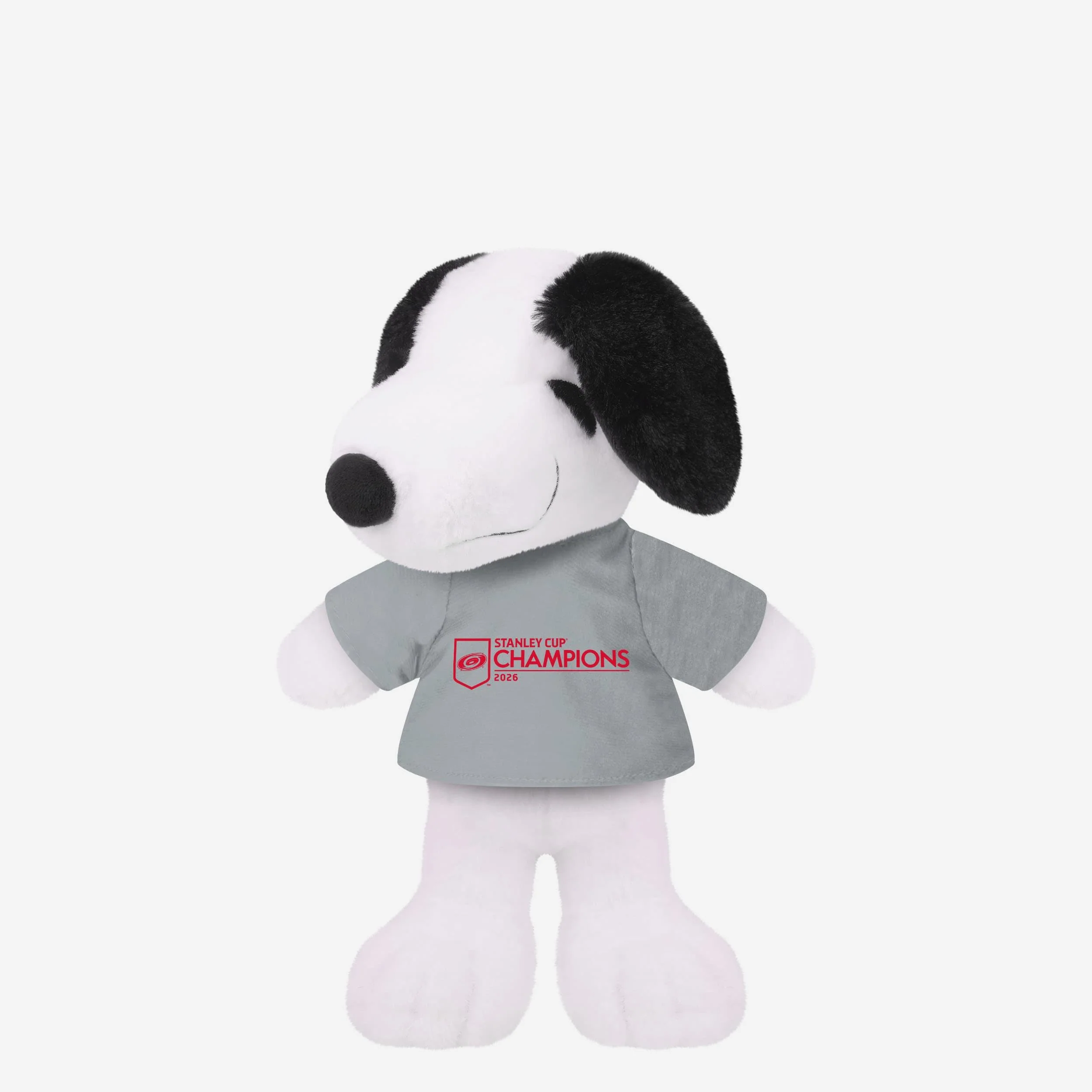 Carolina Hurricanes 2026 Stanley Cup Champions Snoopy Peanuts Team Logo Plush