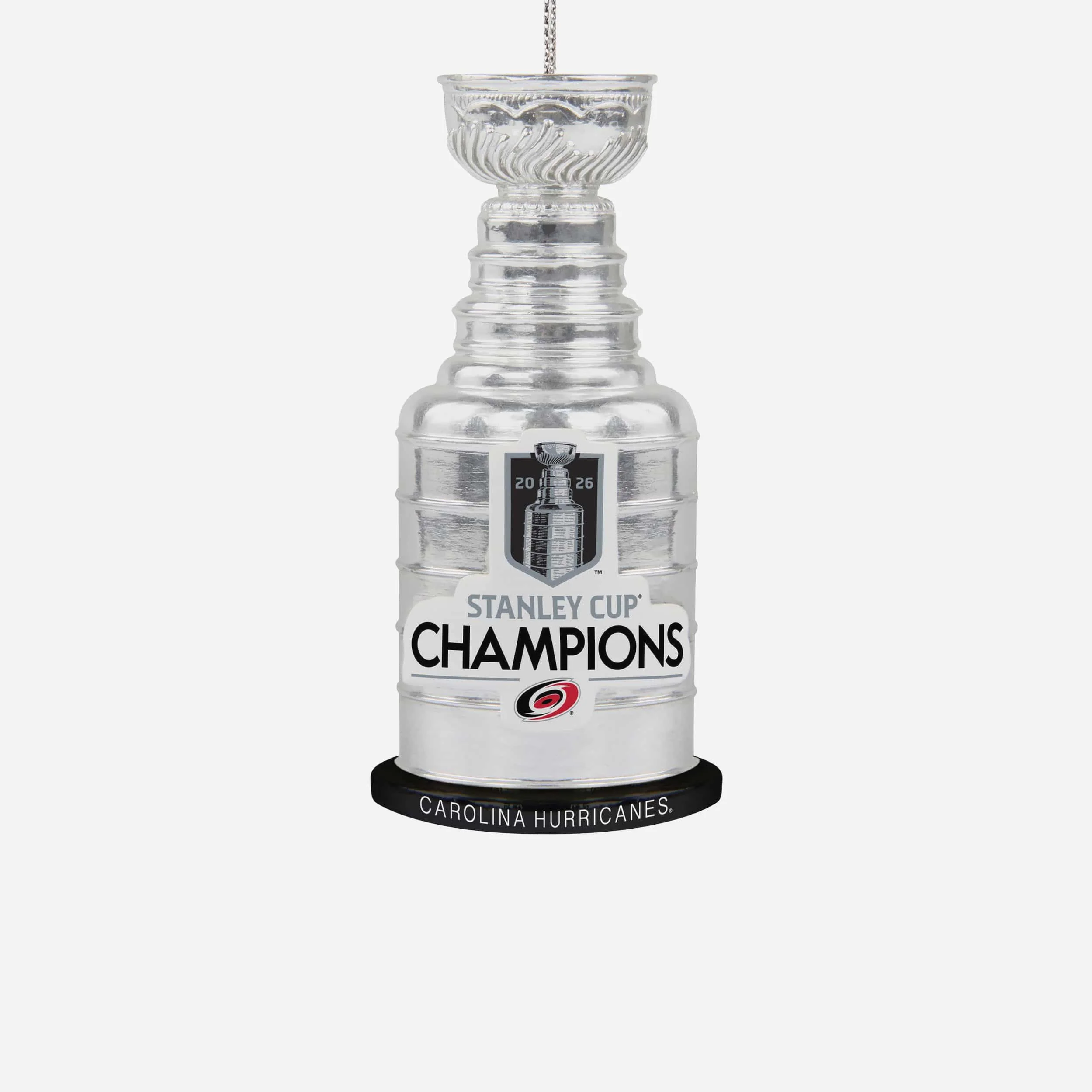 Carolina Hurricanes 2026 Stanley Cup Champions Trophy Ornament