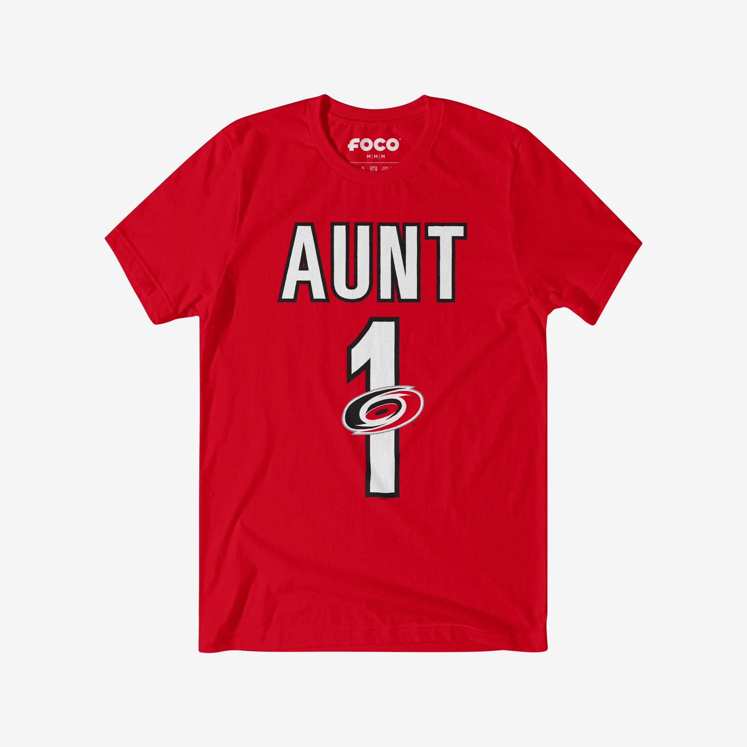 Carolina Hurricanes Number 1 Aunt T-Shirt