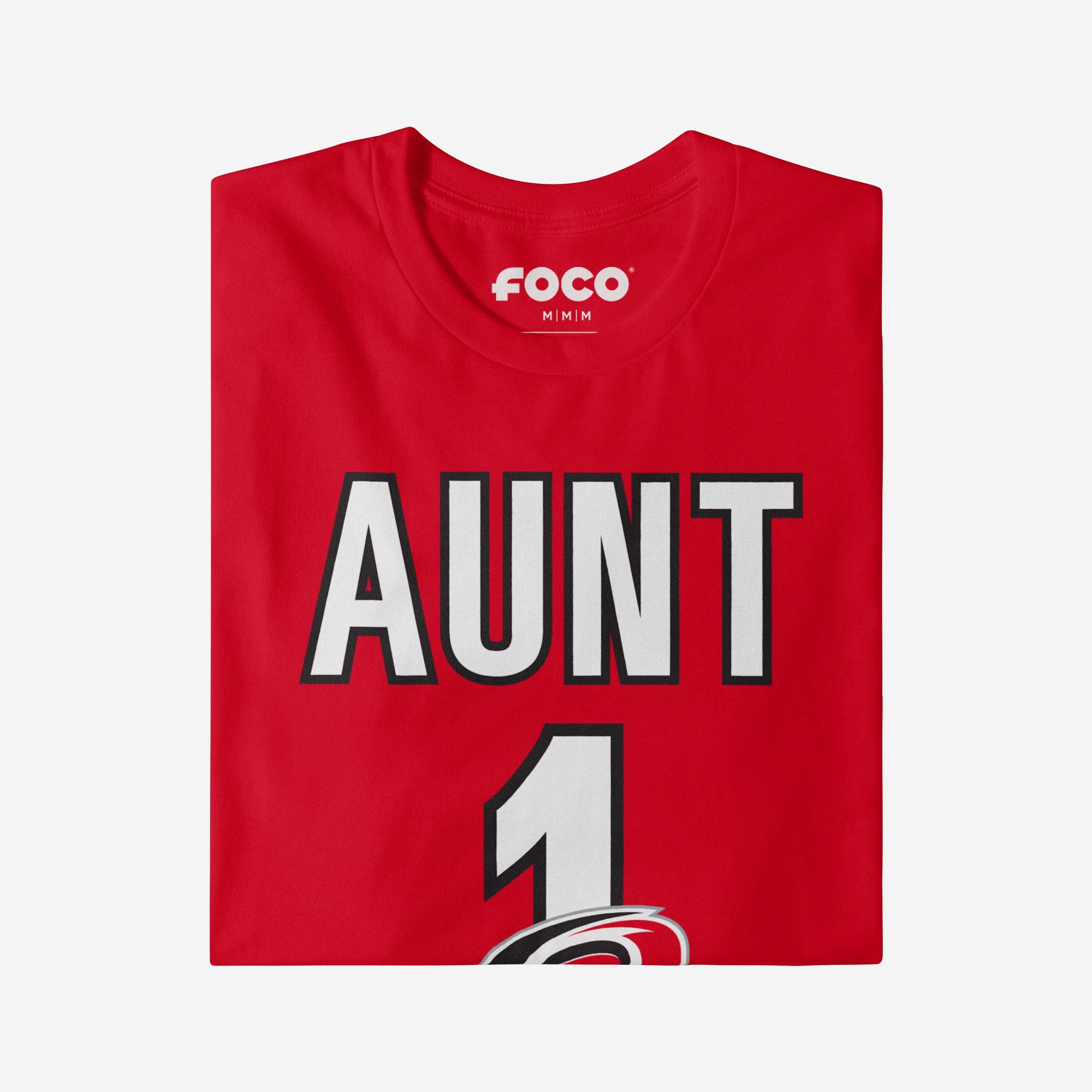 Carolina Hurricanes Number 1 Aunt T-Shirt - Image 3