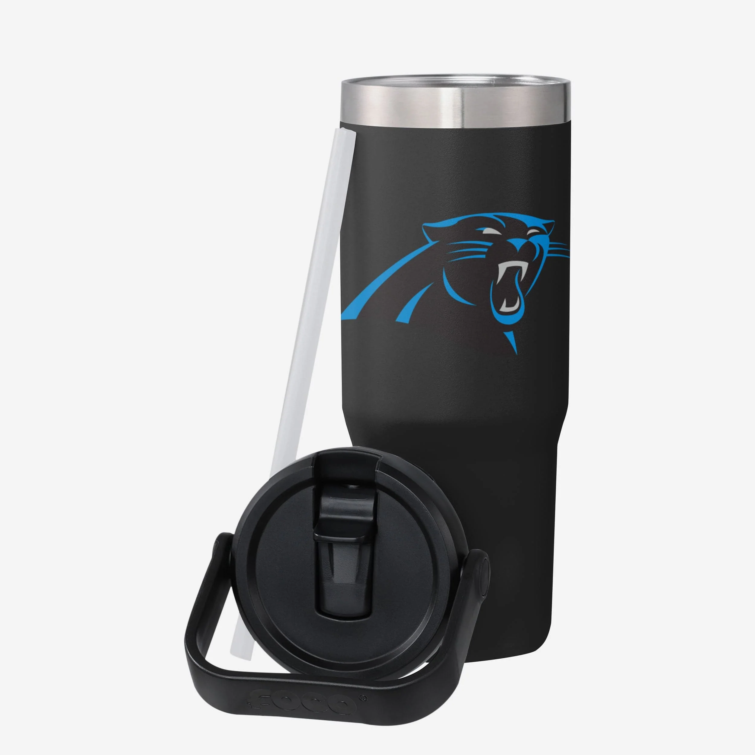 Carolina Panthers 30 oz Straw Tumbler - Image 3