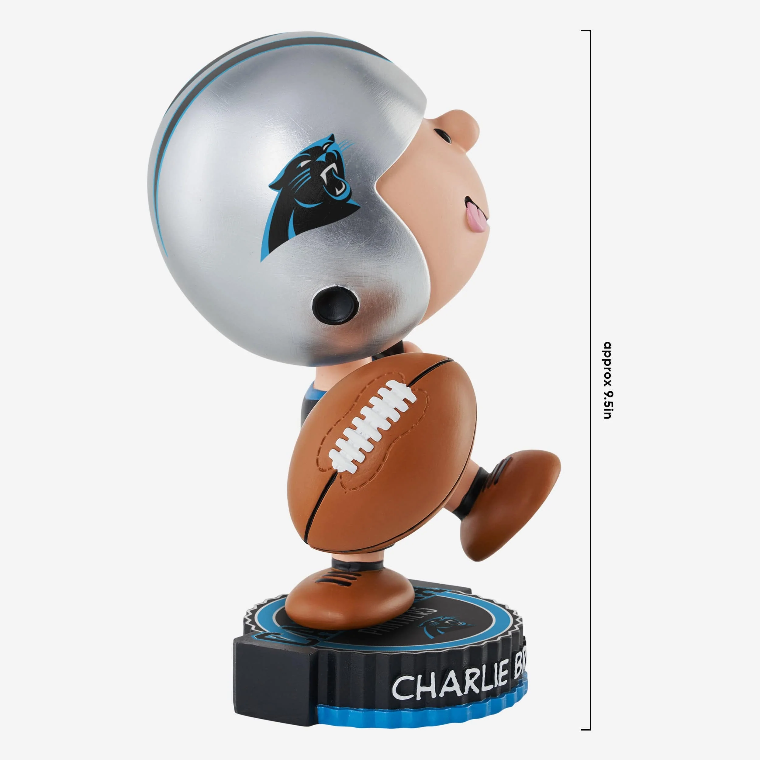 Carolina Panthers Charlie Brown Peanuts Bighead Bobblehead - Image 4