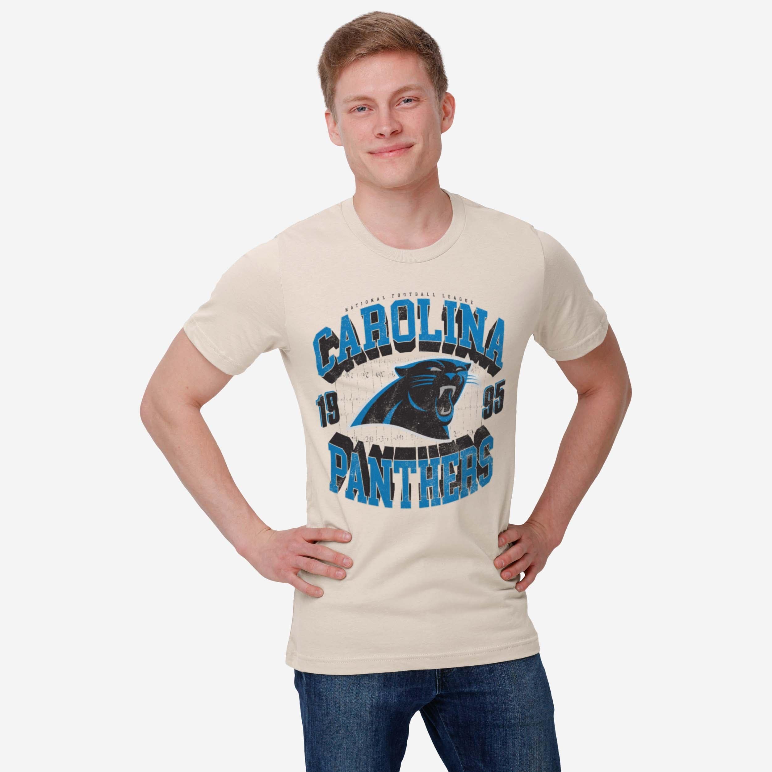 Carolina Panthers Field Arched Wordmark T-Shirt - Image 2