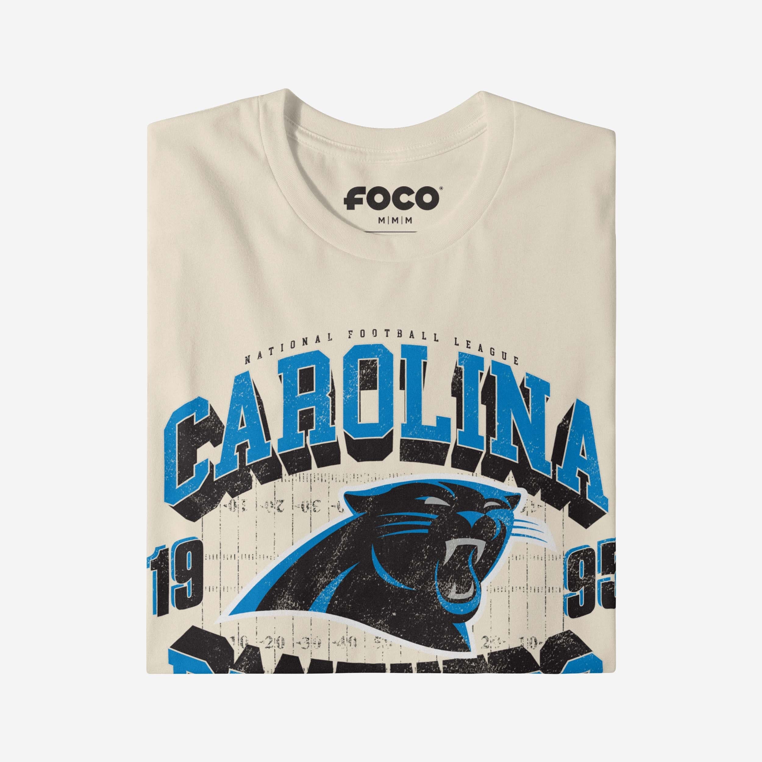 Carolina Panthers Field Arched Wordmark T-Shirt - Image 4