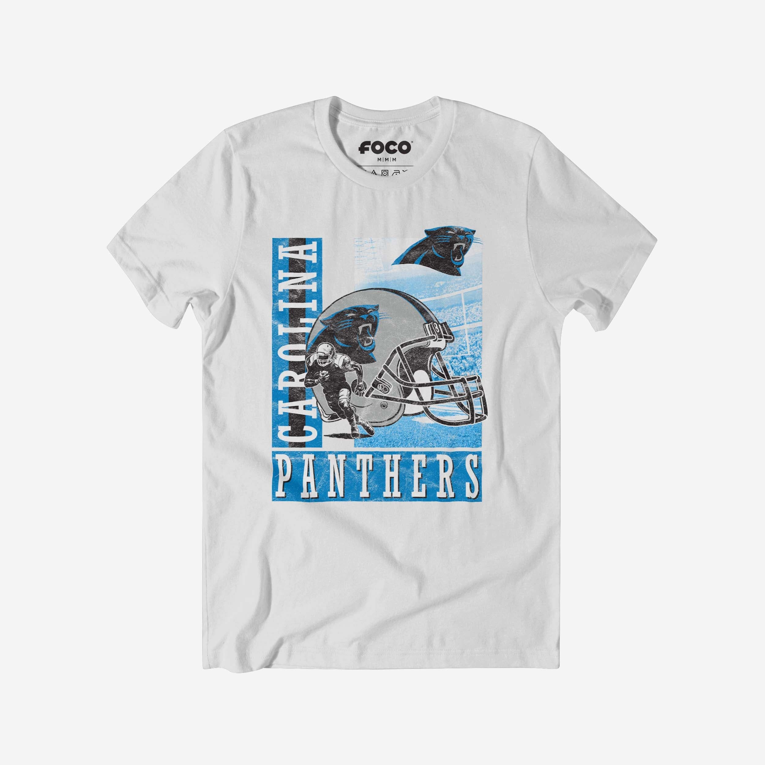 Carolina Panthers Helmet Dash T-Shirt
