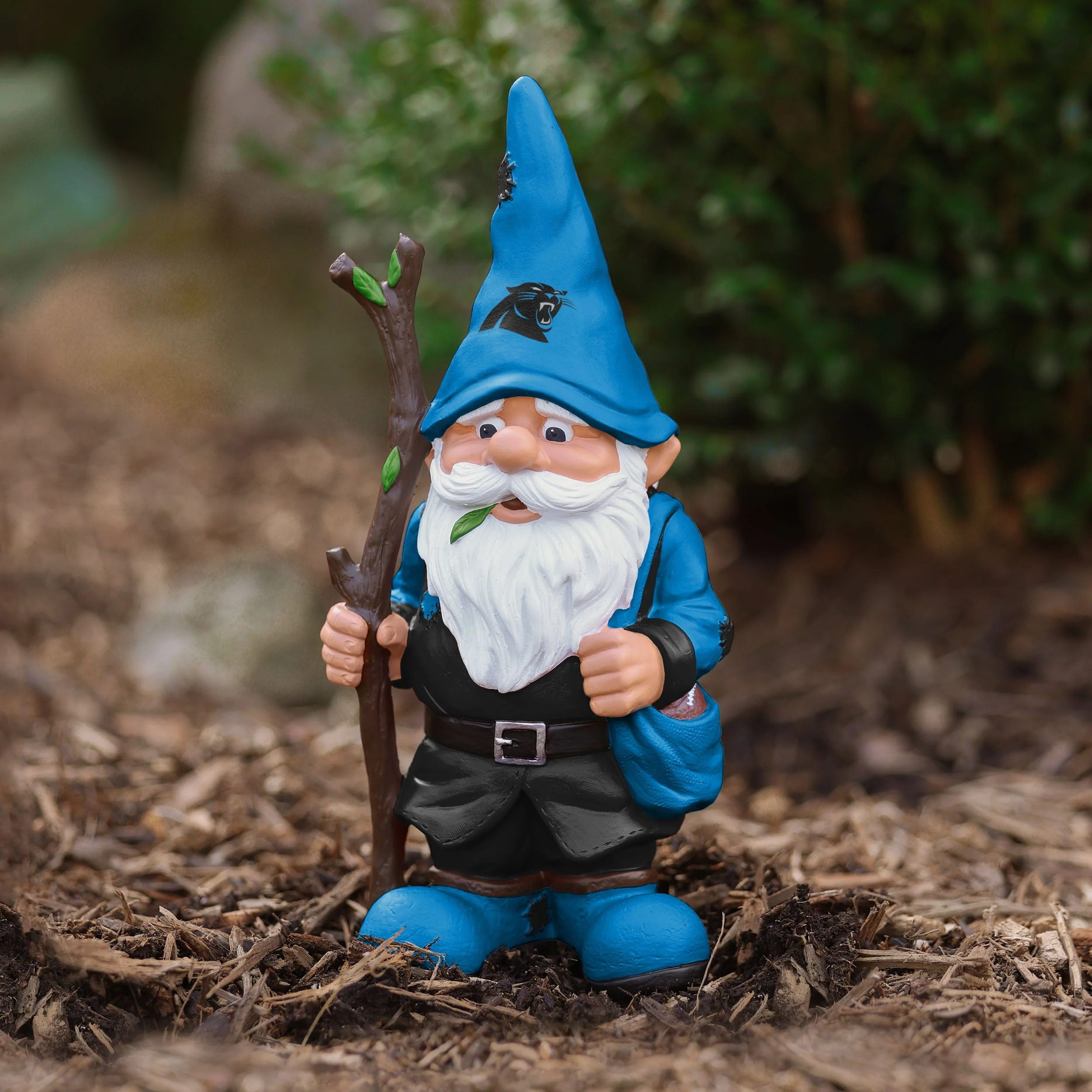Carolina Panthers Holding Stick Gnome - Image 5
