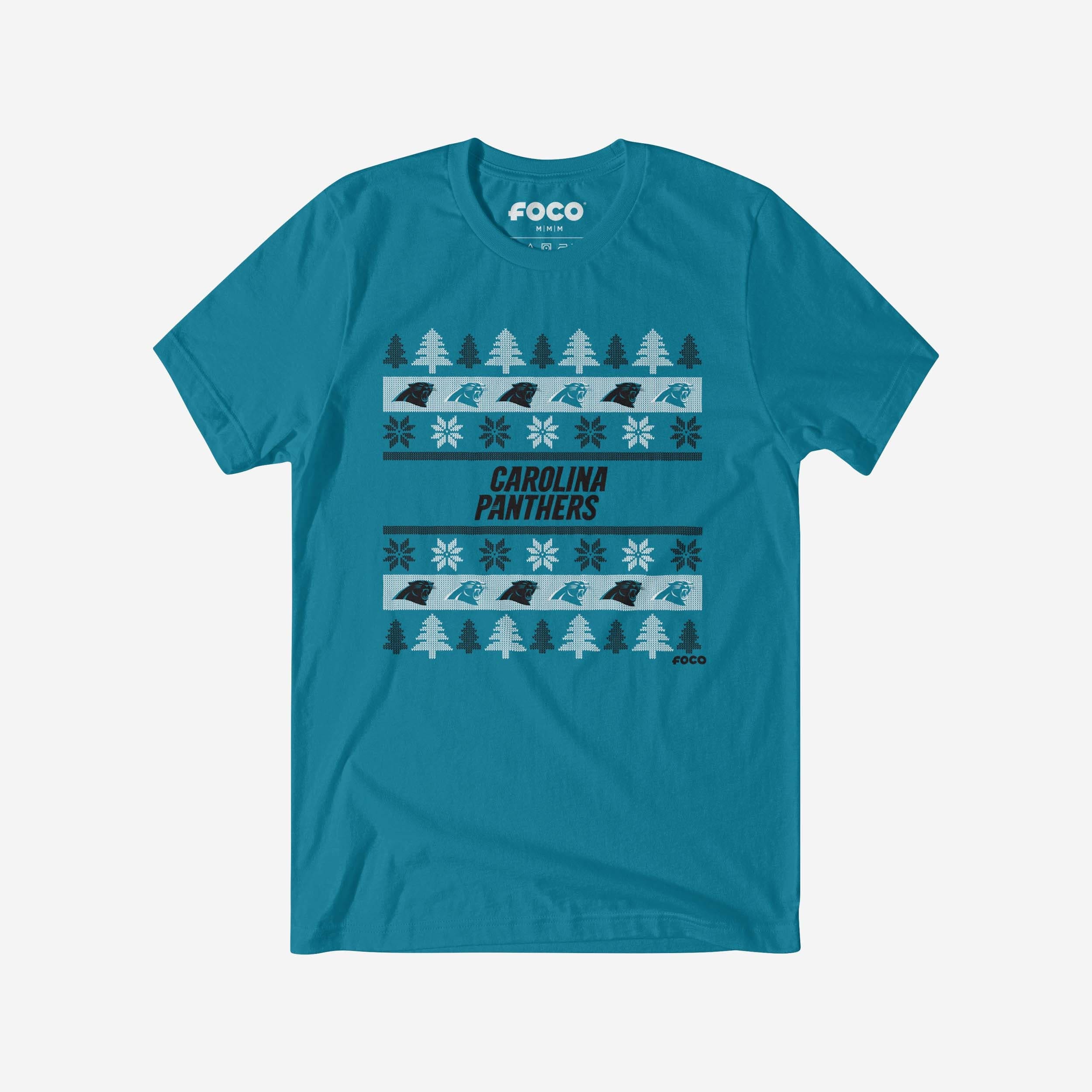 Carolina Panthers Holiday Sweater T-Shirt